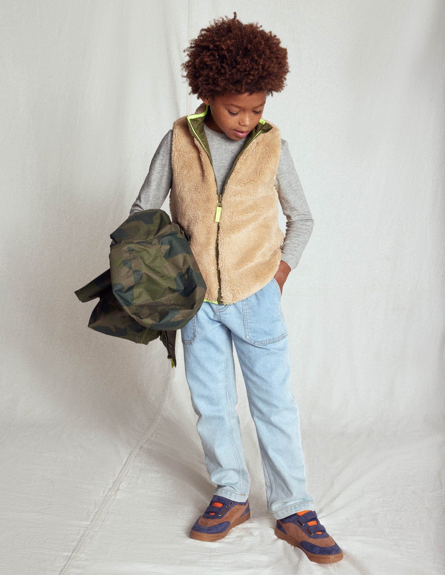 Manteau imperméable 4-en-1-Camouflage