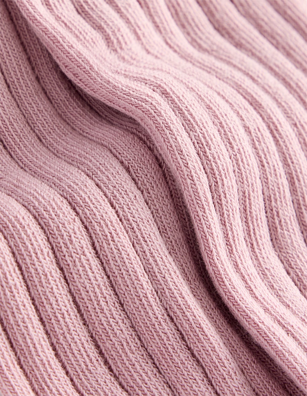 Gerippte Baby-Strumpfhose-Vintage-Rosa