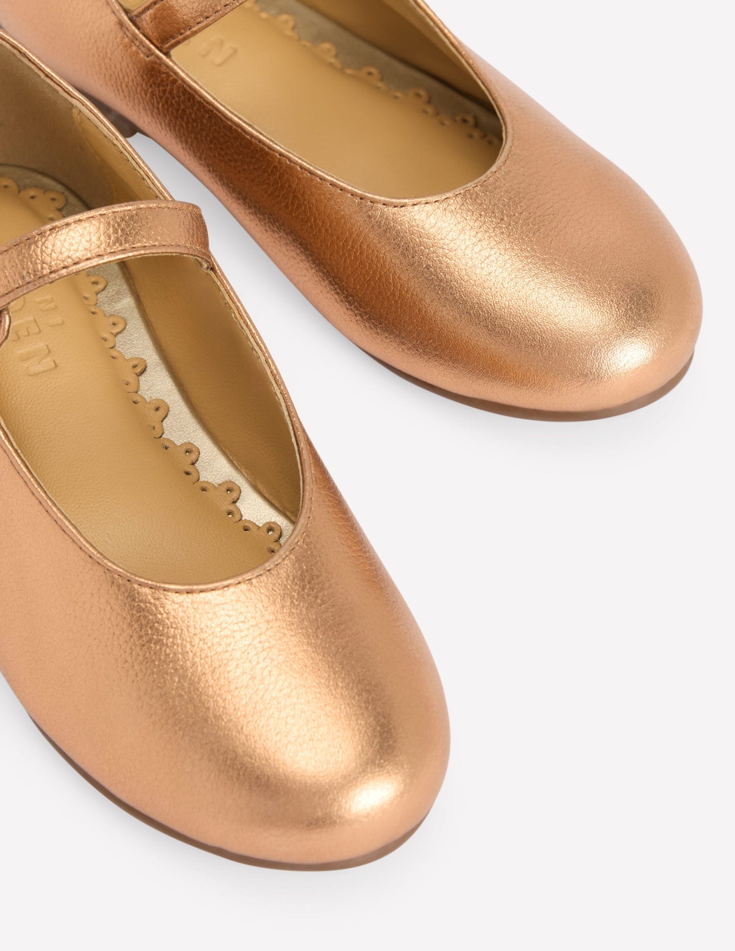 Mary-Jane-Schuhe-Bronze