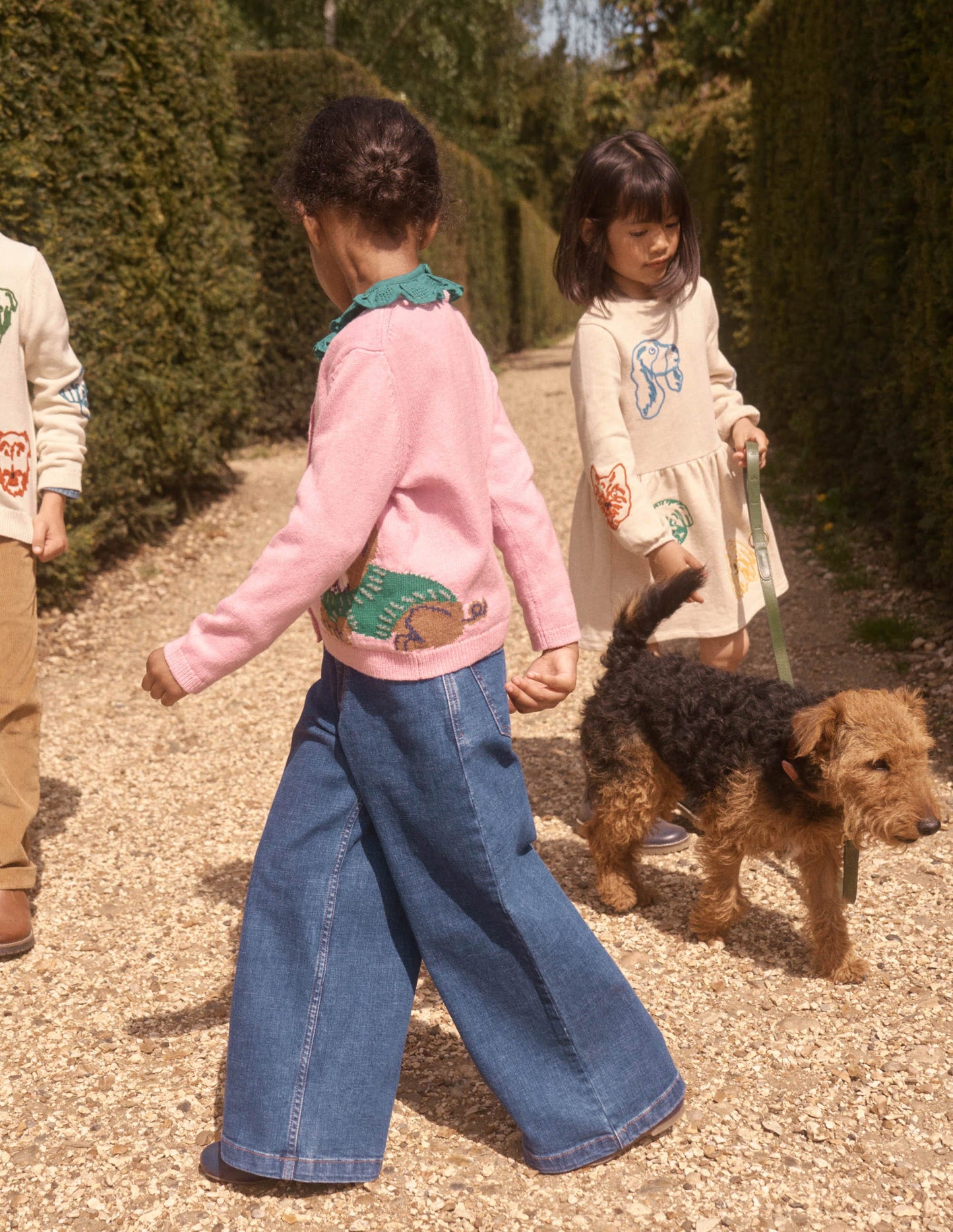 Wide Leg Jeans-Mid Vintage Blue