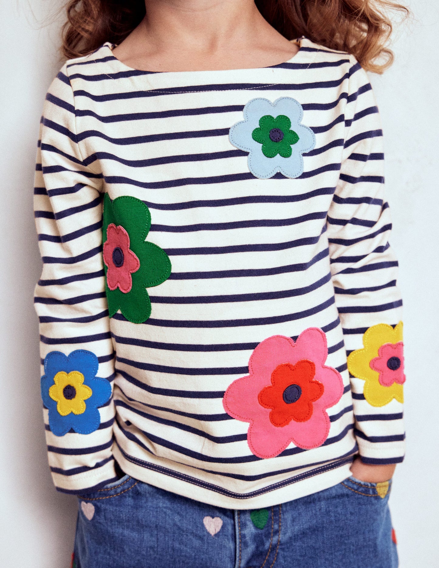 Ella Lustiges Breton-Bunt Blumen