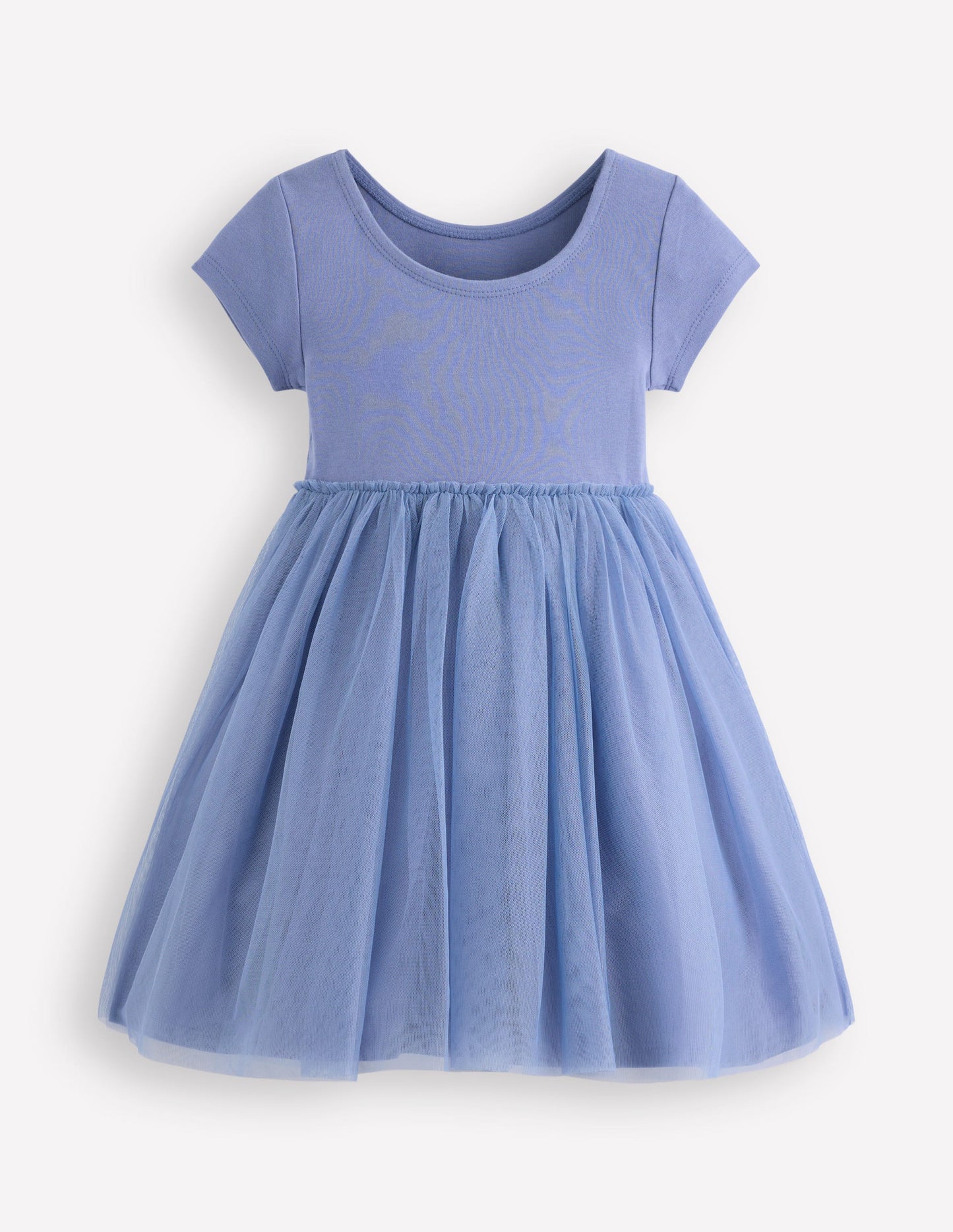 Robe Ami en tulle à appliqué-Chevaux bleu clair