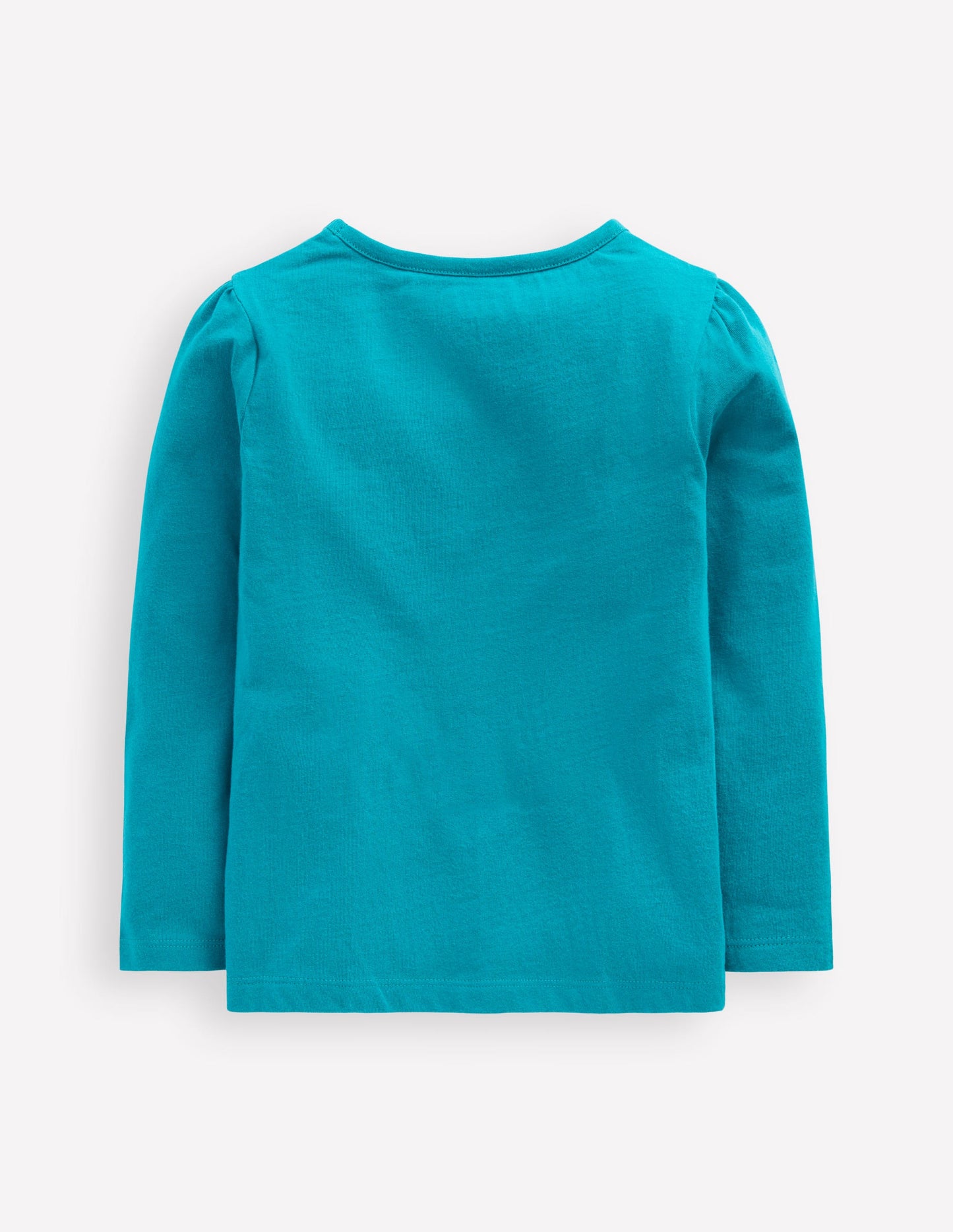 T-shirt à manches longues et super surpiqûres-Sorcière vert marin profond