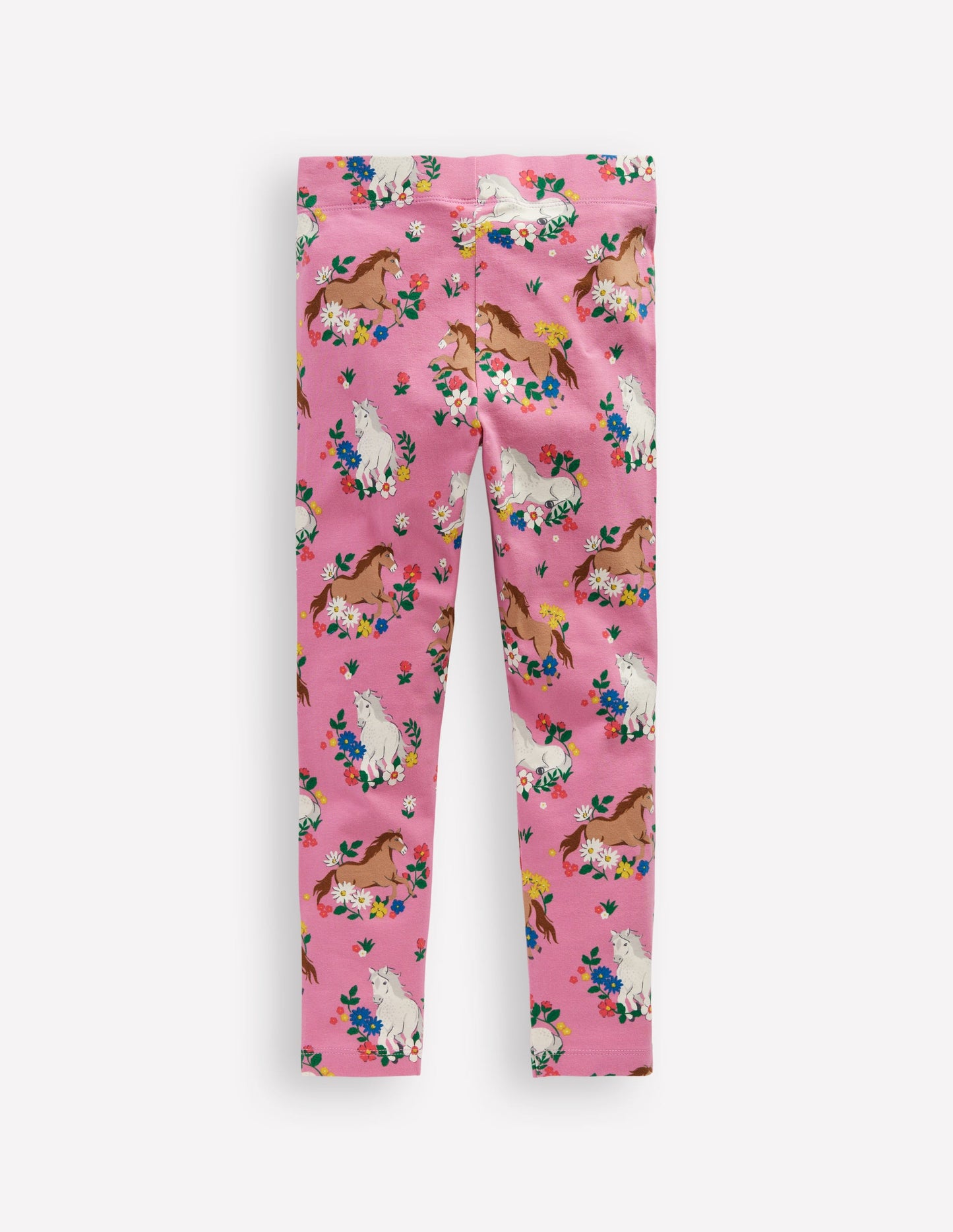 Lustige Leggings-Kirschblütenrosa Ponywiese
