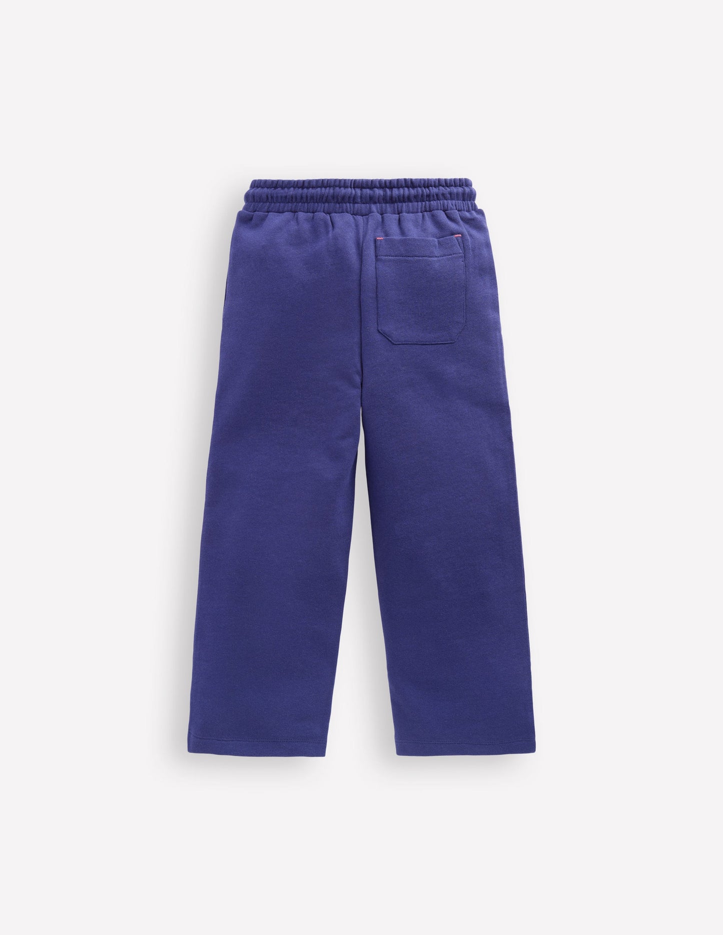 Bas de jogging large à appliqué-Cœurs bleu tribord