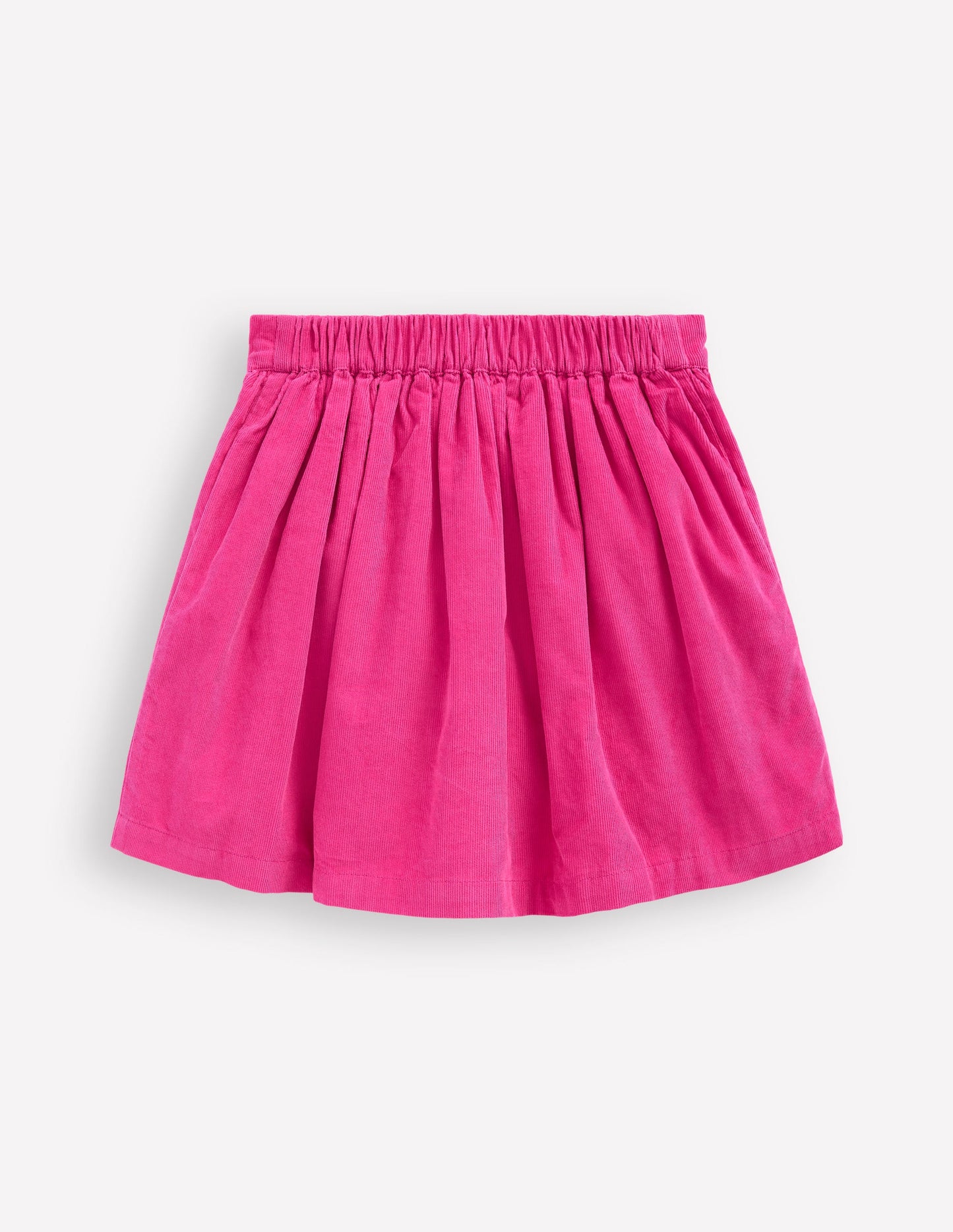 Minirock mit Knopfleiste-Himbeerrosa