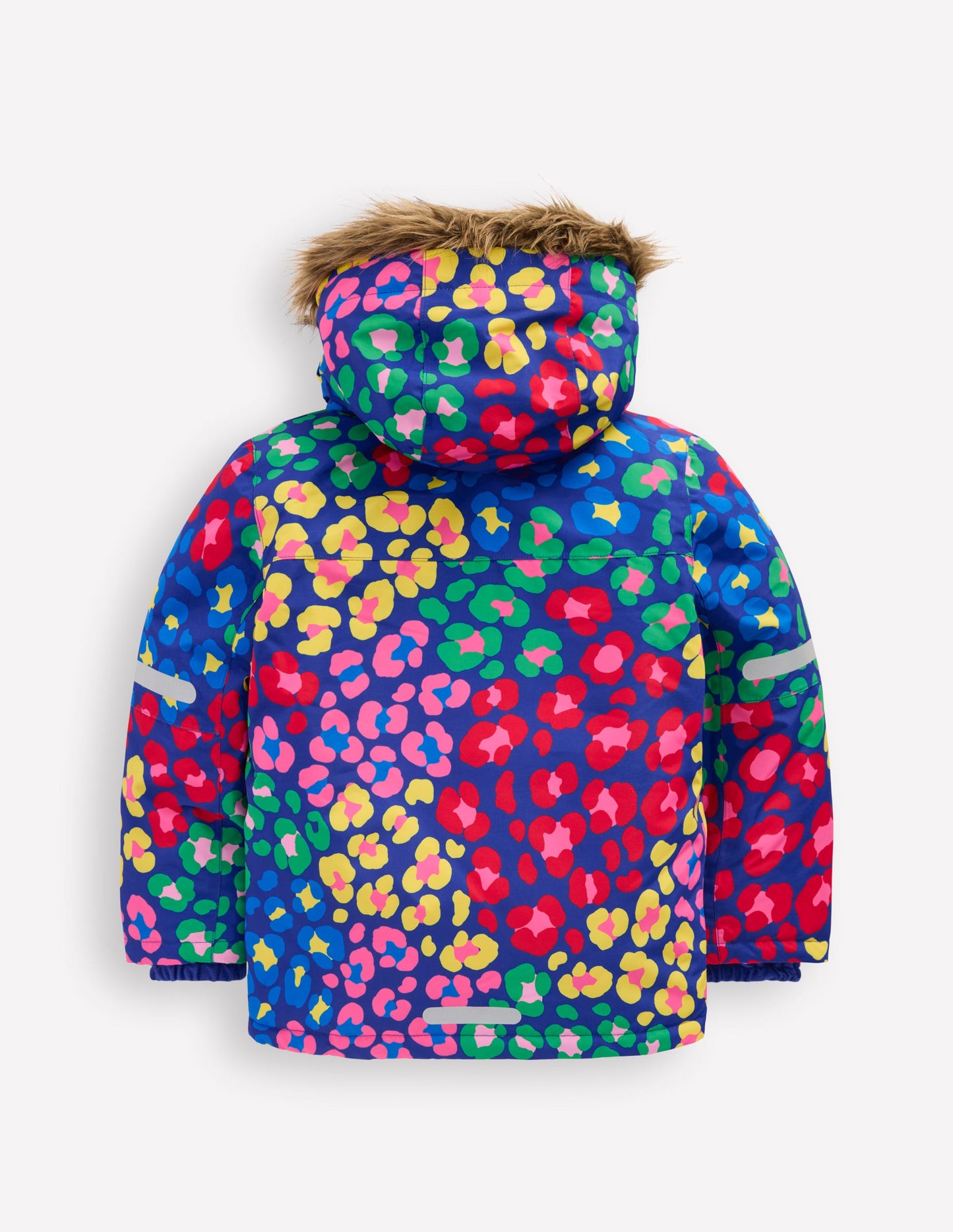 Manteau imperméable toutes saisons-Léopard arc-en-ciel multi
