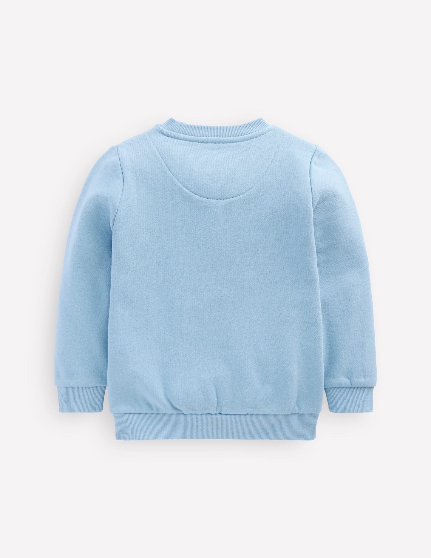Sweat à appliqué-Chat bleu glacier