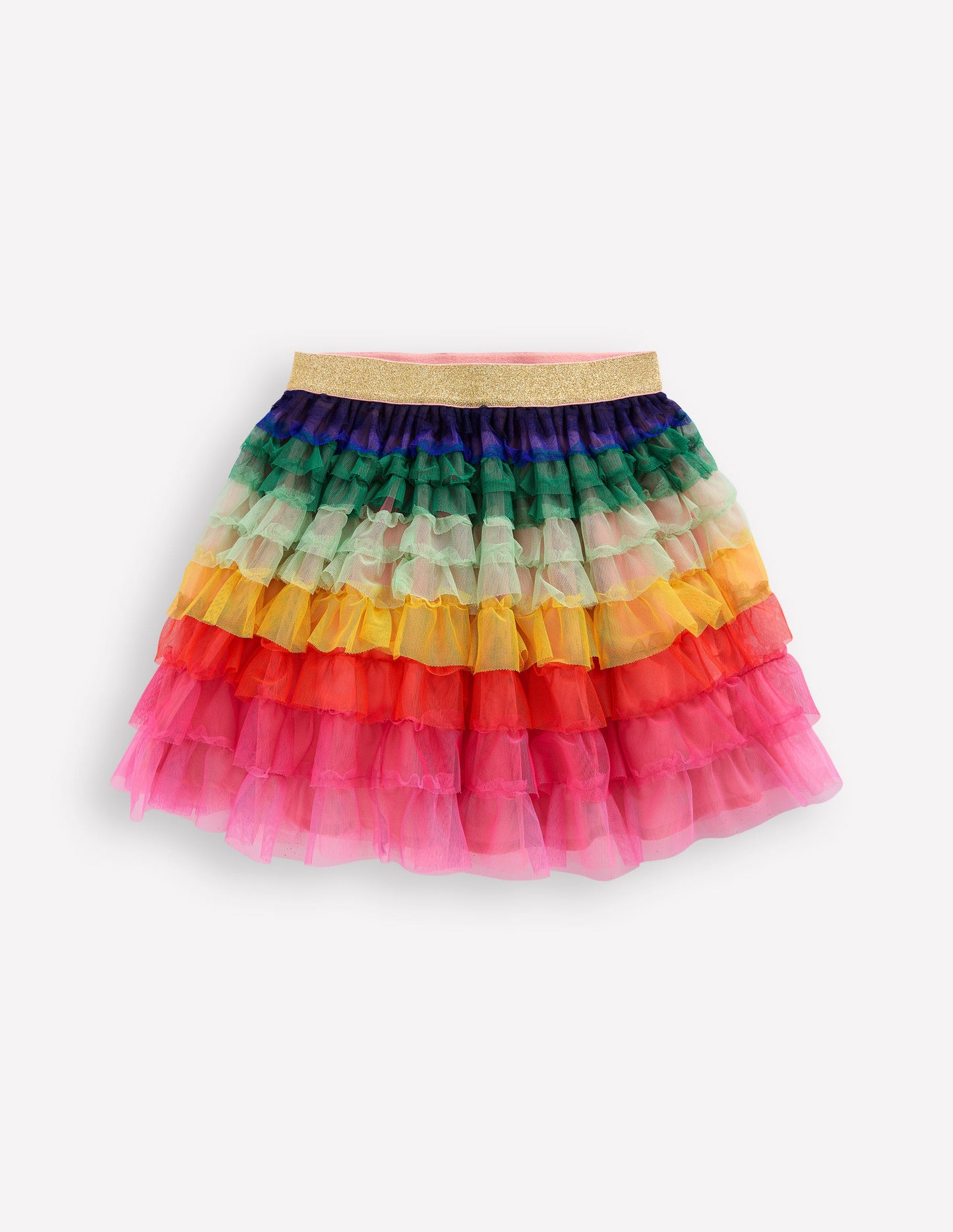 Gestufter Tüllrock-Regenbogen