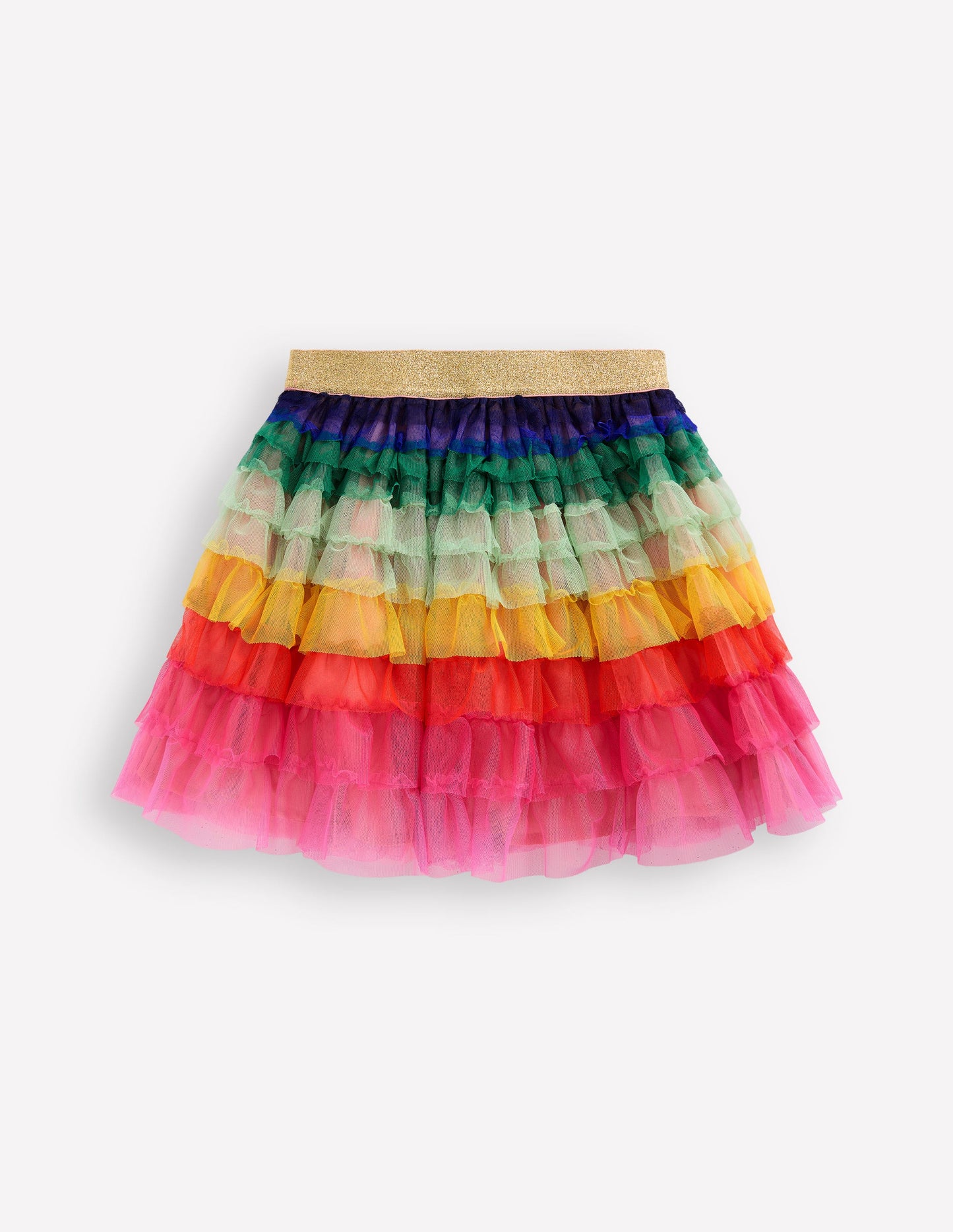 Gestufter Tüllrock-Regenbogen
