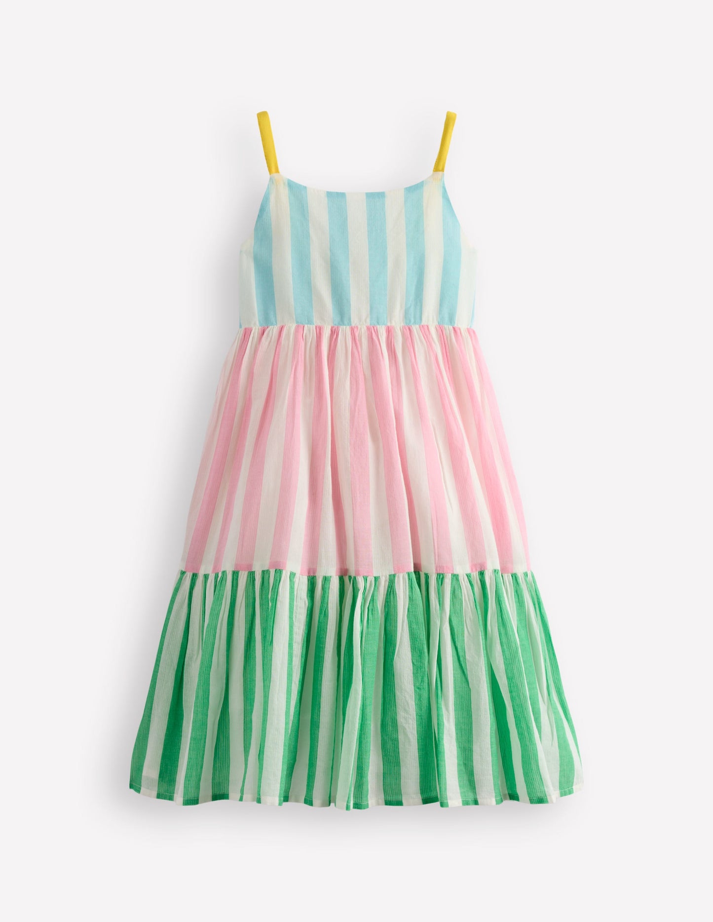Robe Aurelia tournoyante à volants-Hotchpotch rouge