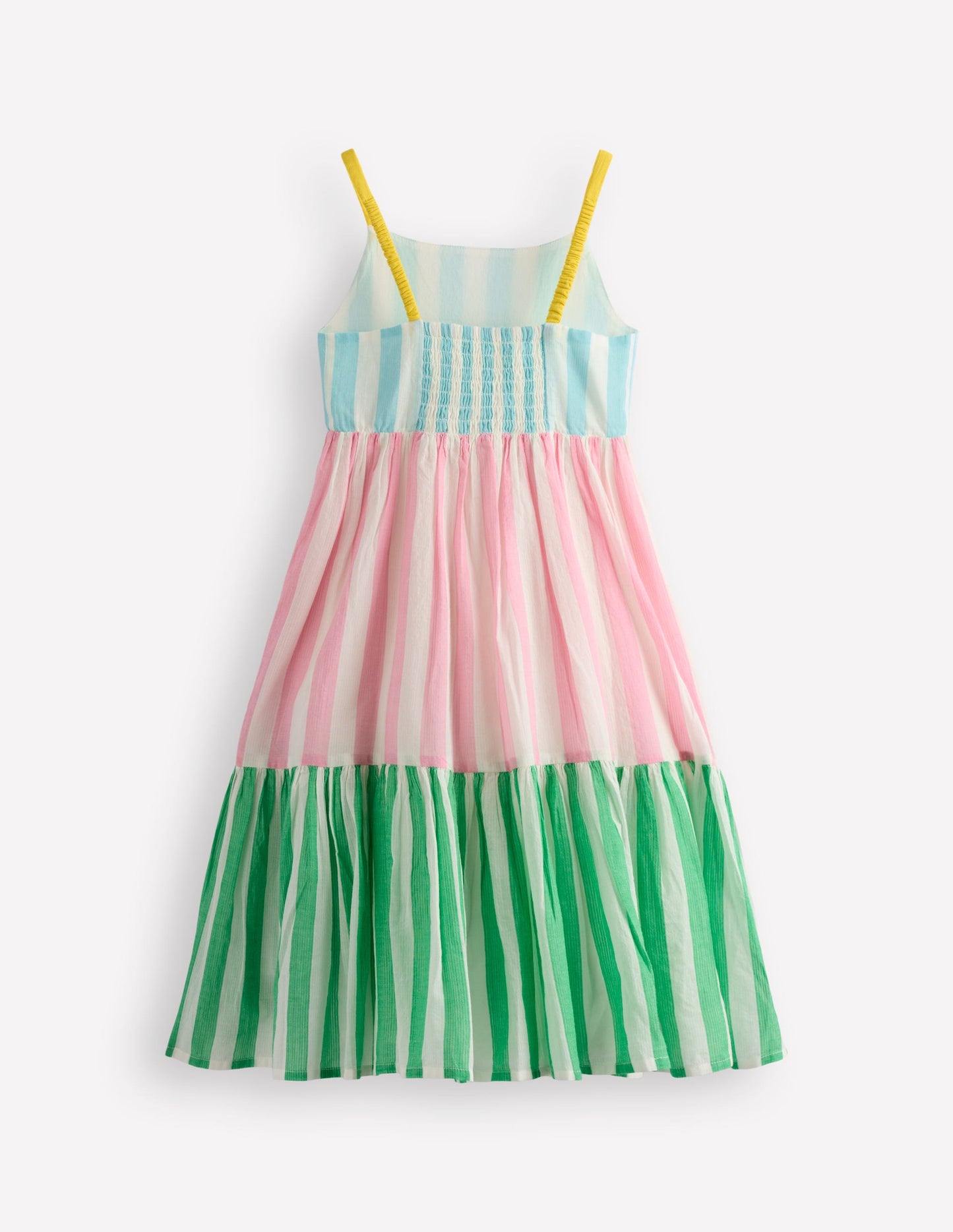 Robe Aurelia tournoyante à volants-Hotchpotch rouge