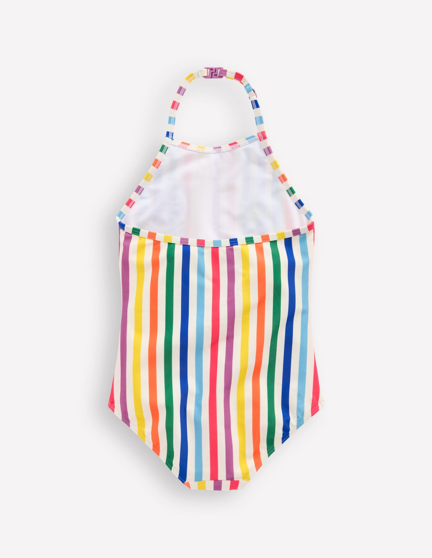 Ellery Badeanzug mit lustigem Logo-Regenbogen Streifen Obst
