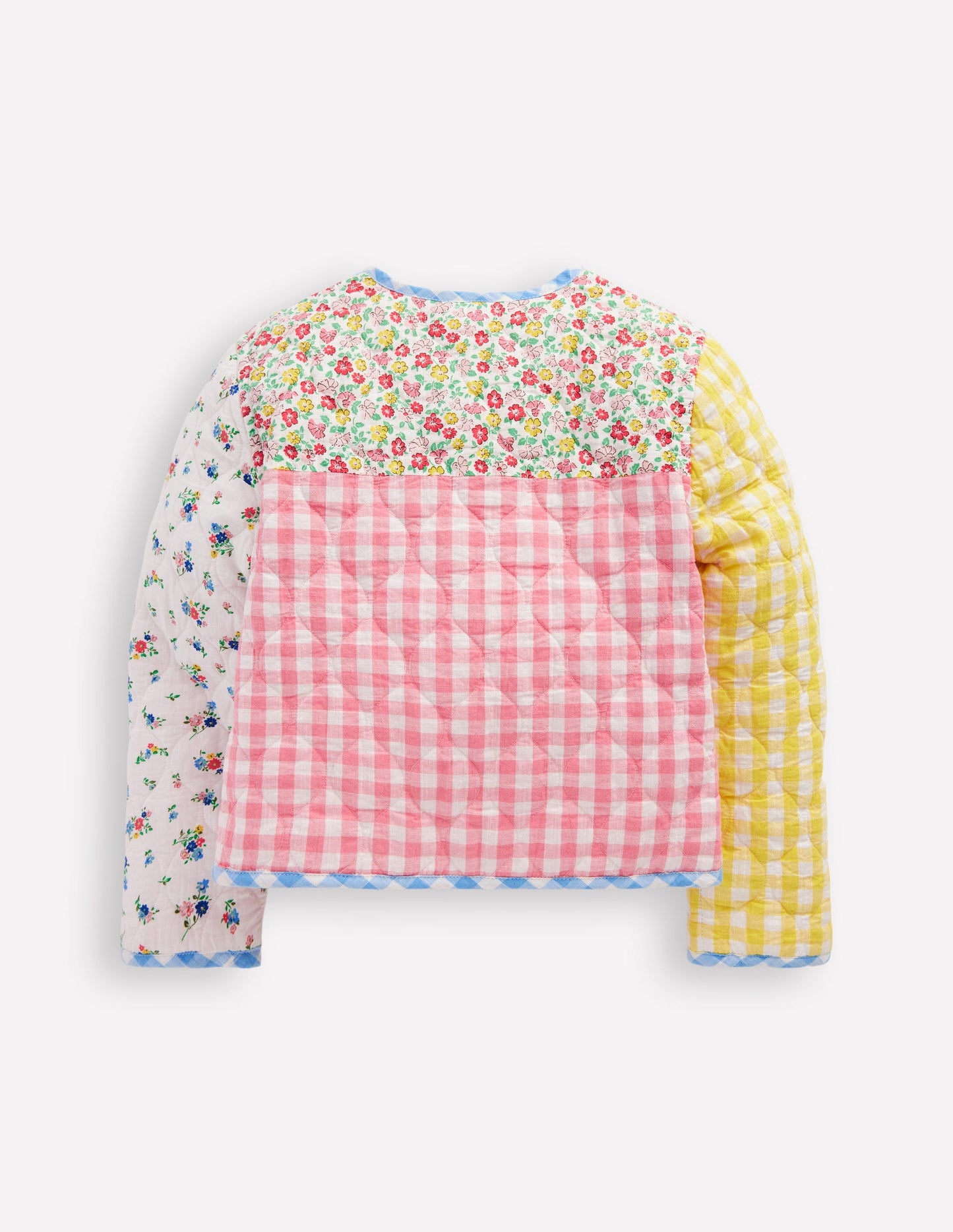 Aurore Wendejacke-Patchwork-Blumen