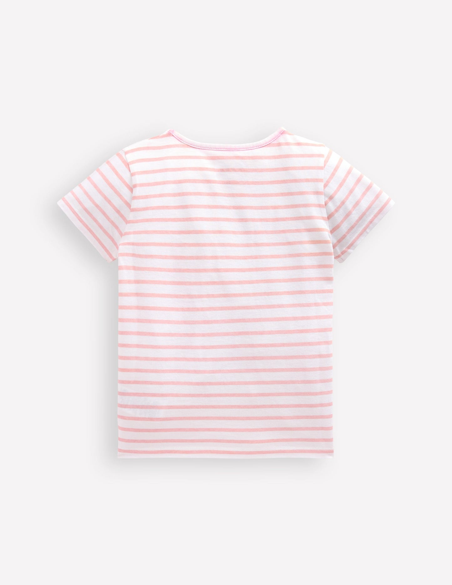 Bay Bouclé-T-Shirt-Streifen Schleifen