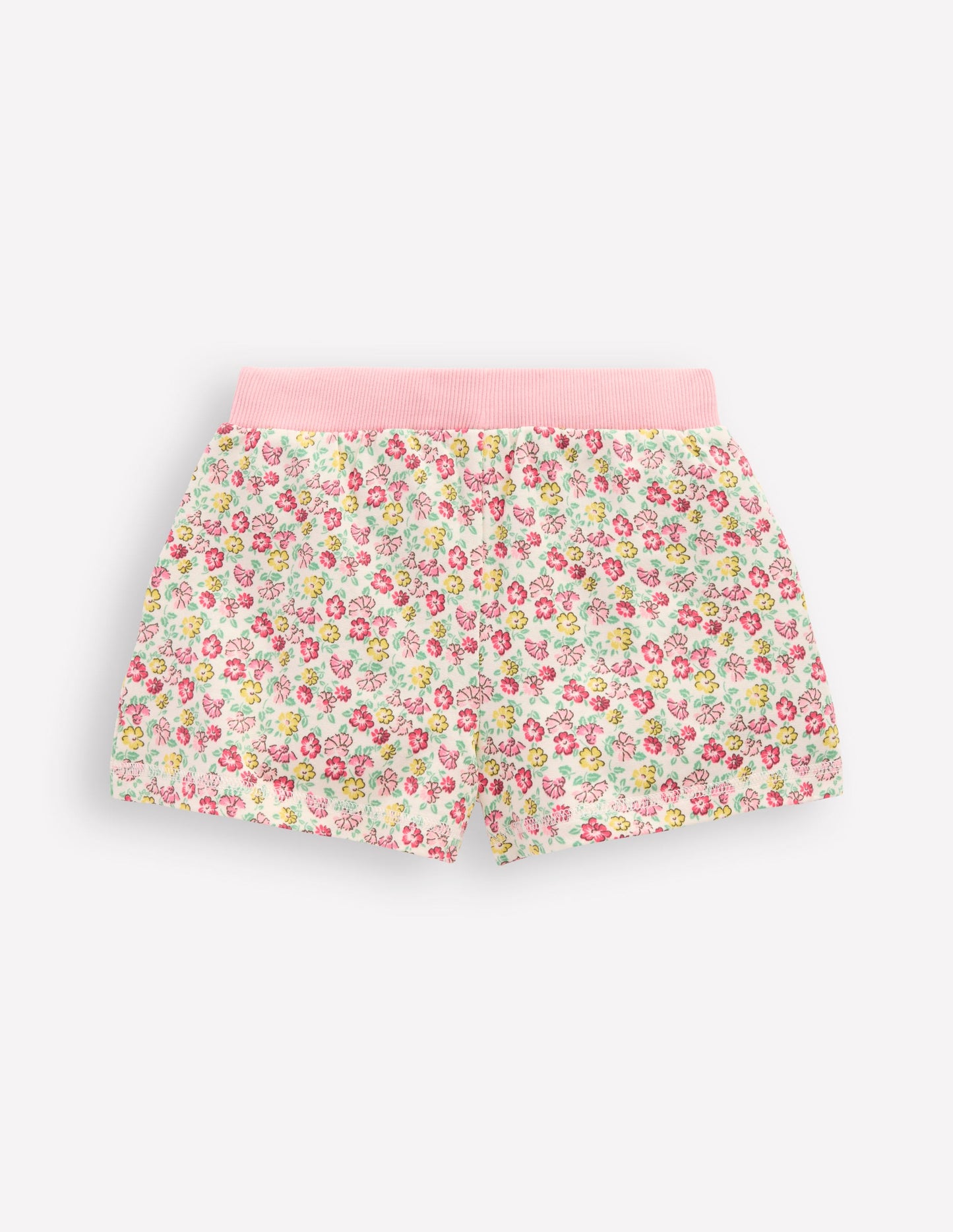 Bedruckte Jerseyshorts-Bunt Sommer Blumenbeet