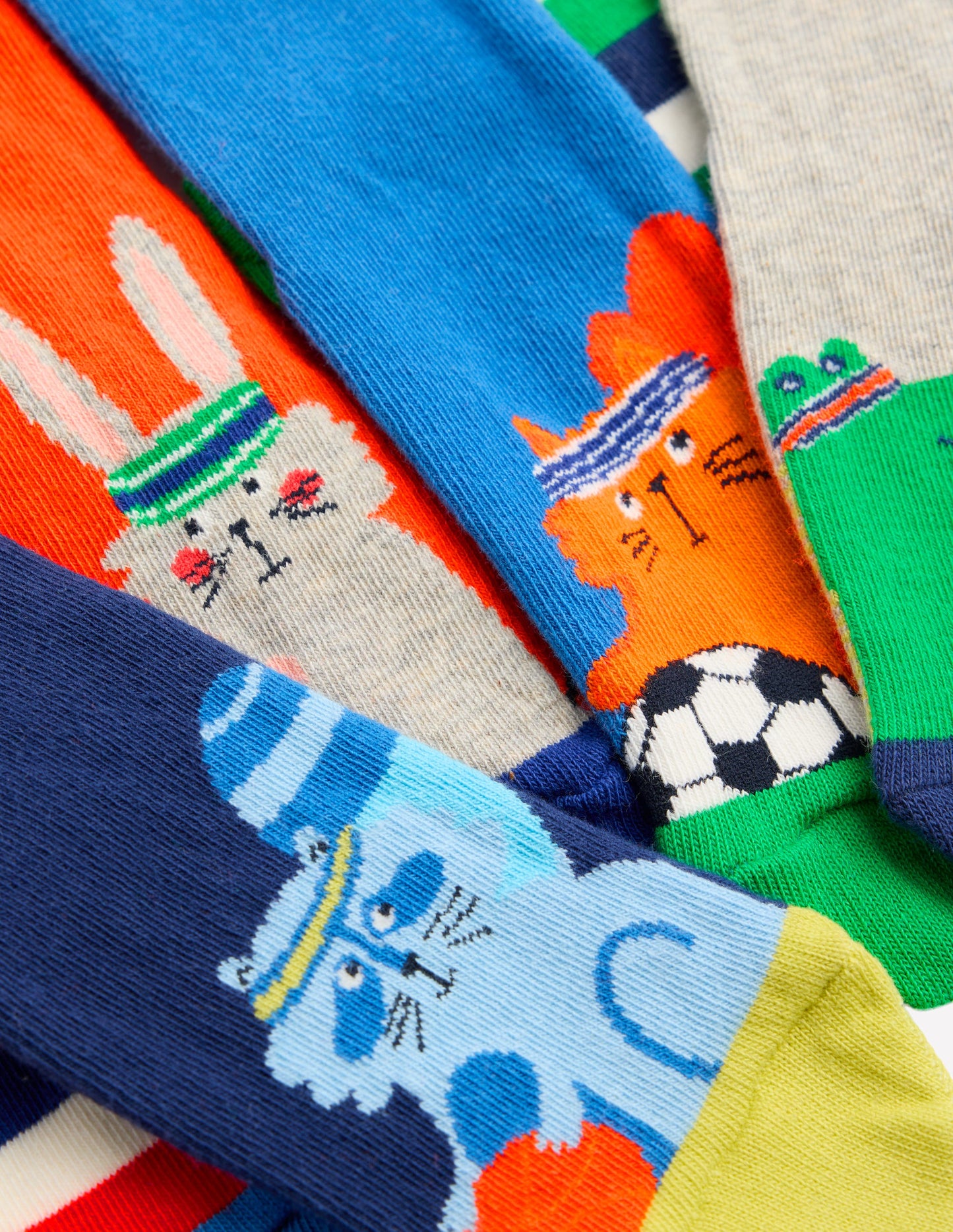 7 paires de chaussettes-Animaux sportifs