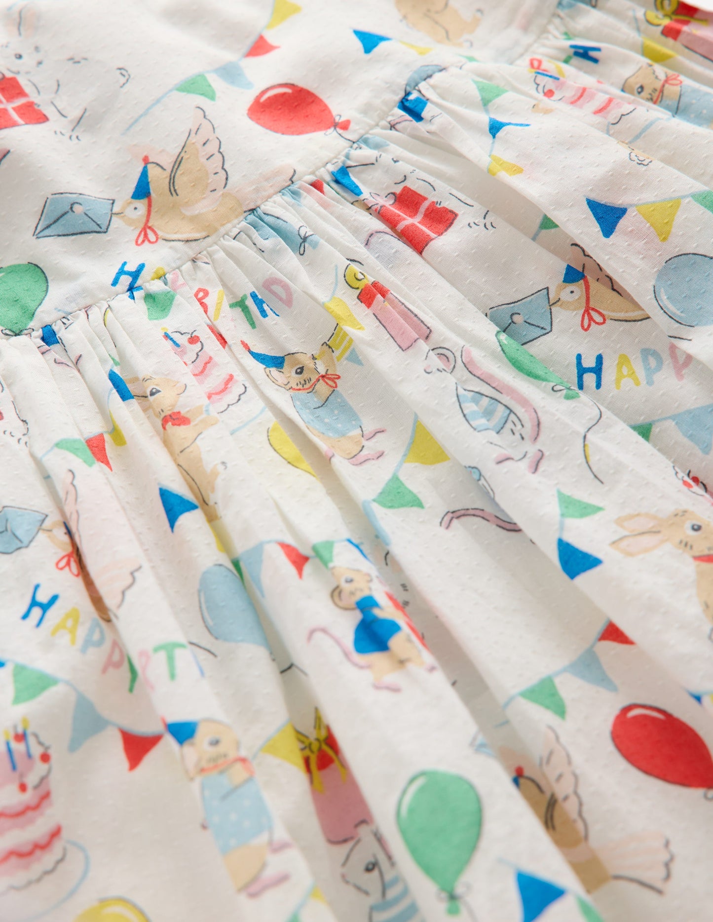 Madeline Gewebtes Kleid-Geburtstagsdesign
