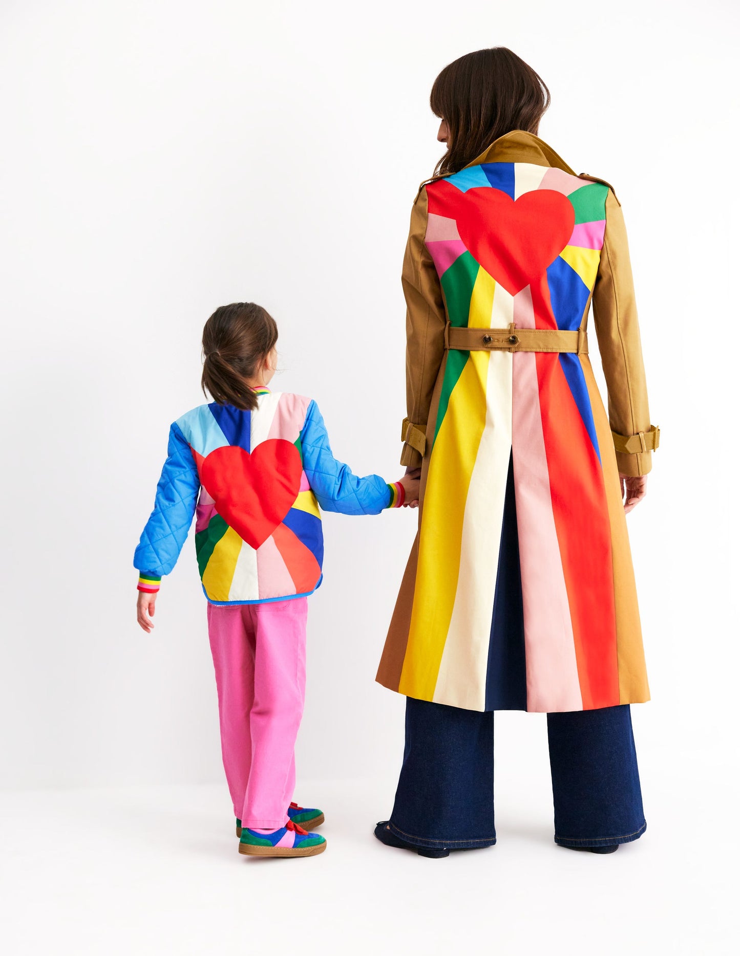 Lustige Bomberjacke mit Teddyfell-Futter-Pfauenfederblau Herzenexplosion