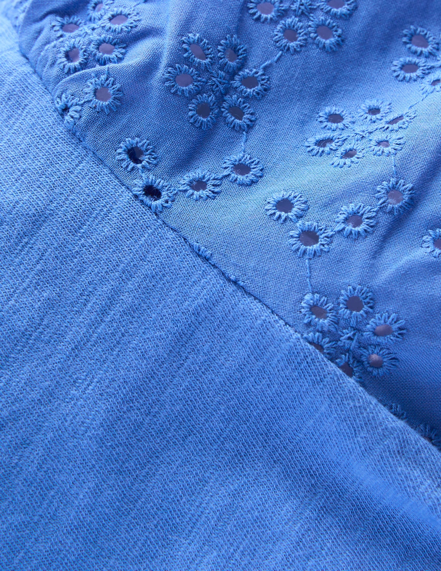 T-Shirt mit Lochstickerei-Big Ben