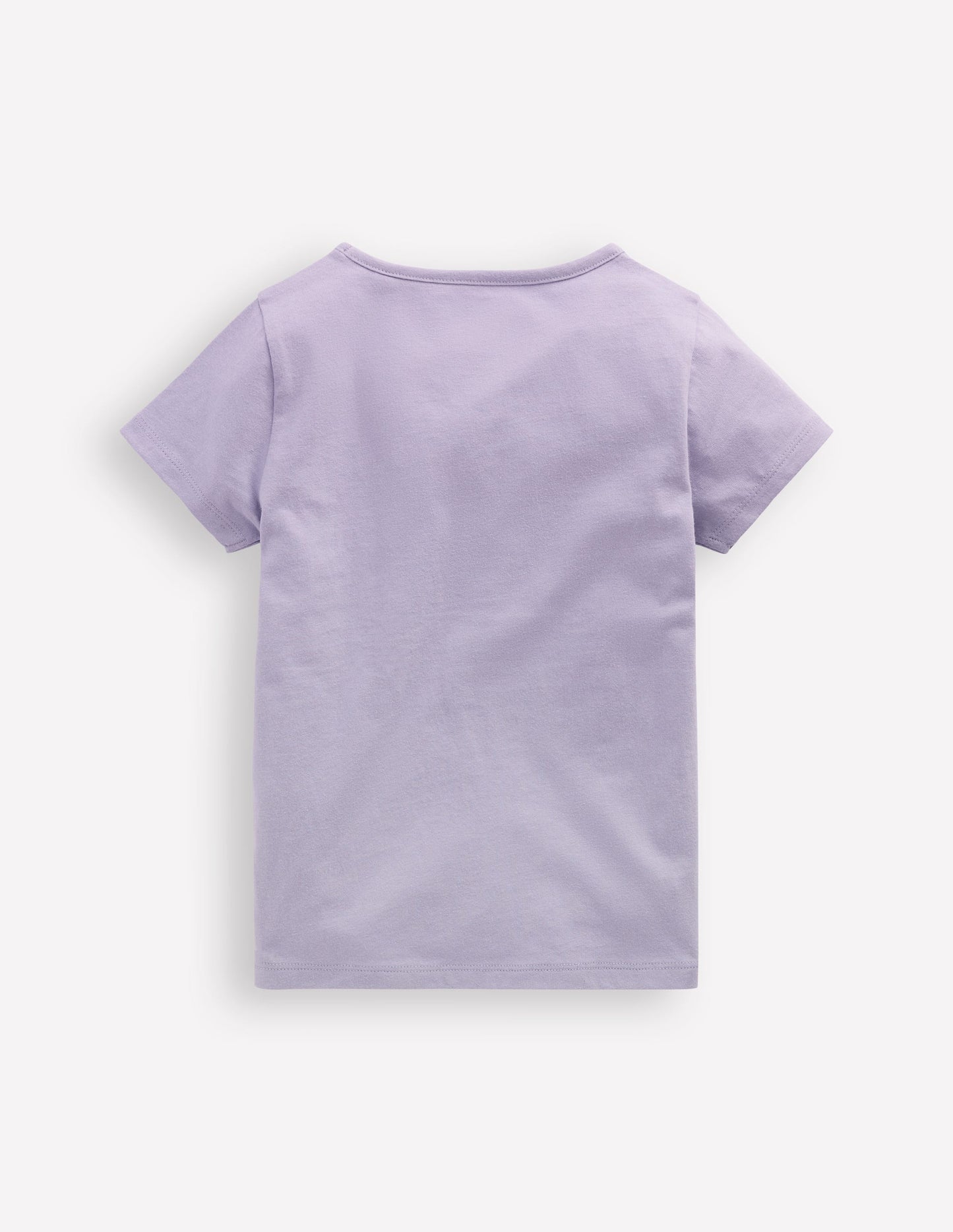 T-Shirt mit Applikation-Lavendeldunst Kirschen