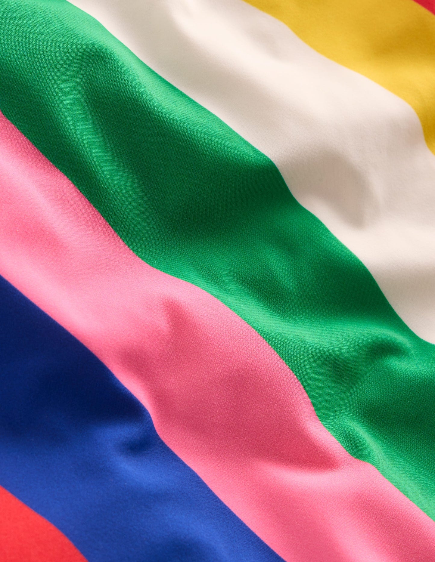 Bedruckter Badeanzug mit gekreuzten Trägern-Bunt Regenbogen Swirl-Motiv