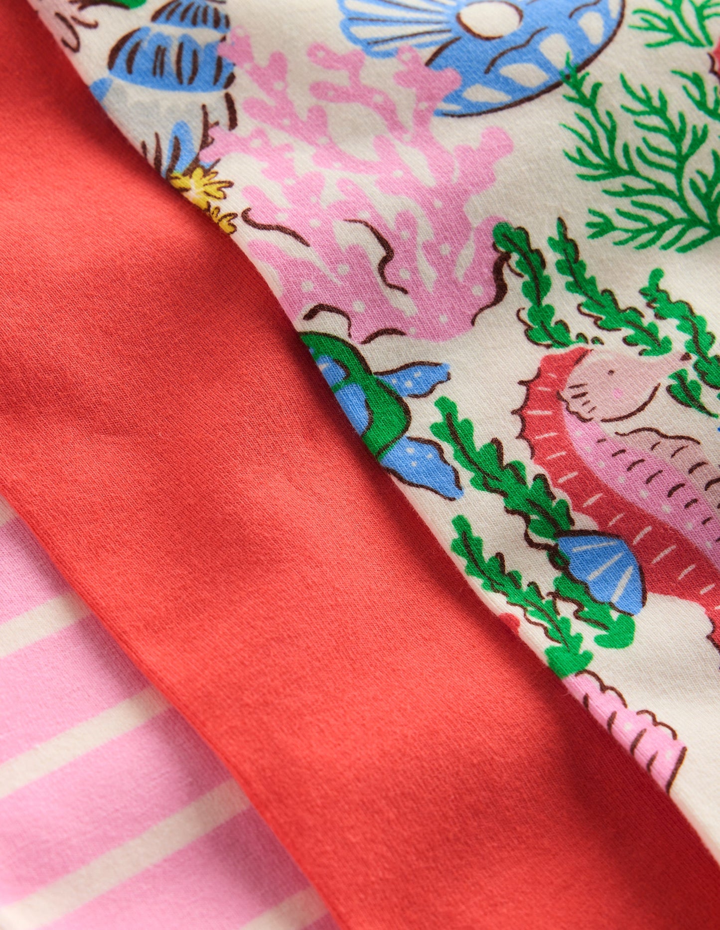 Radlerhosen im 3er-Pack-Bunt Korallenbucht