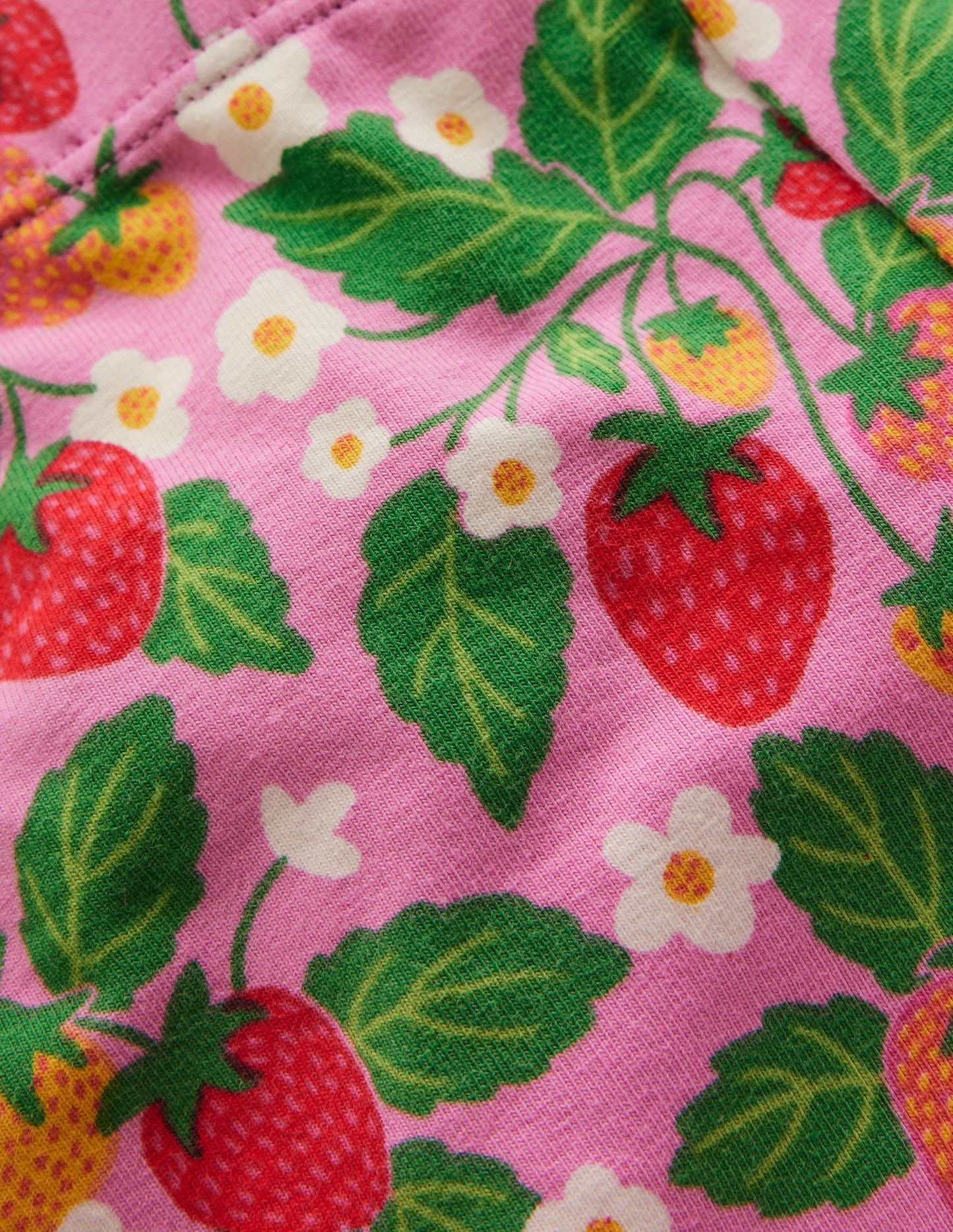 Radlerhose-Kosmos-Rosa Erdbeer-Aufnäher