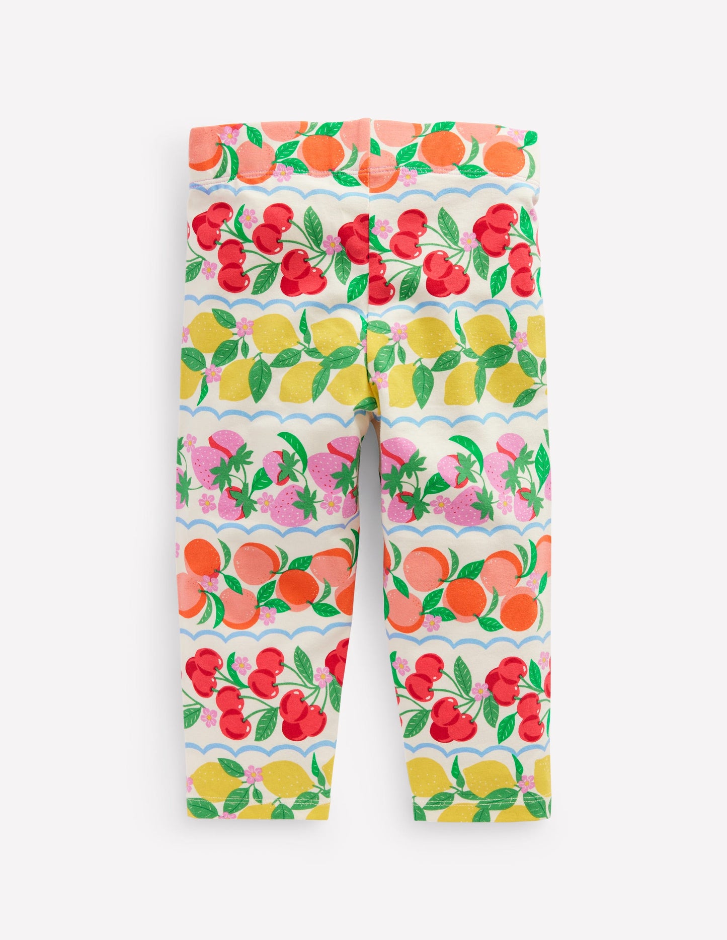 Lustige, verkürzte Leggings-Regenbogenfrucht Streifen