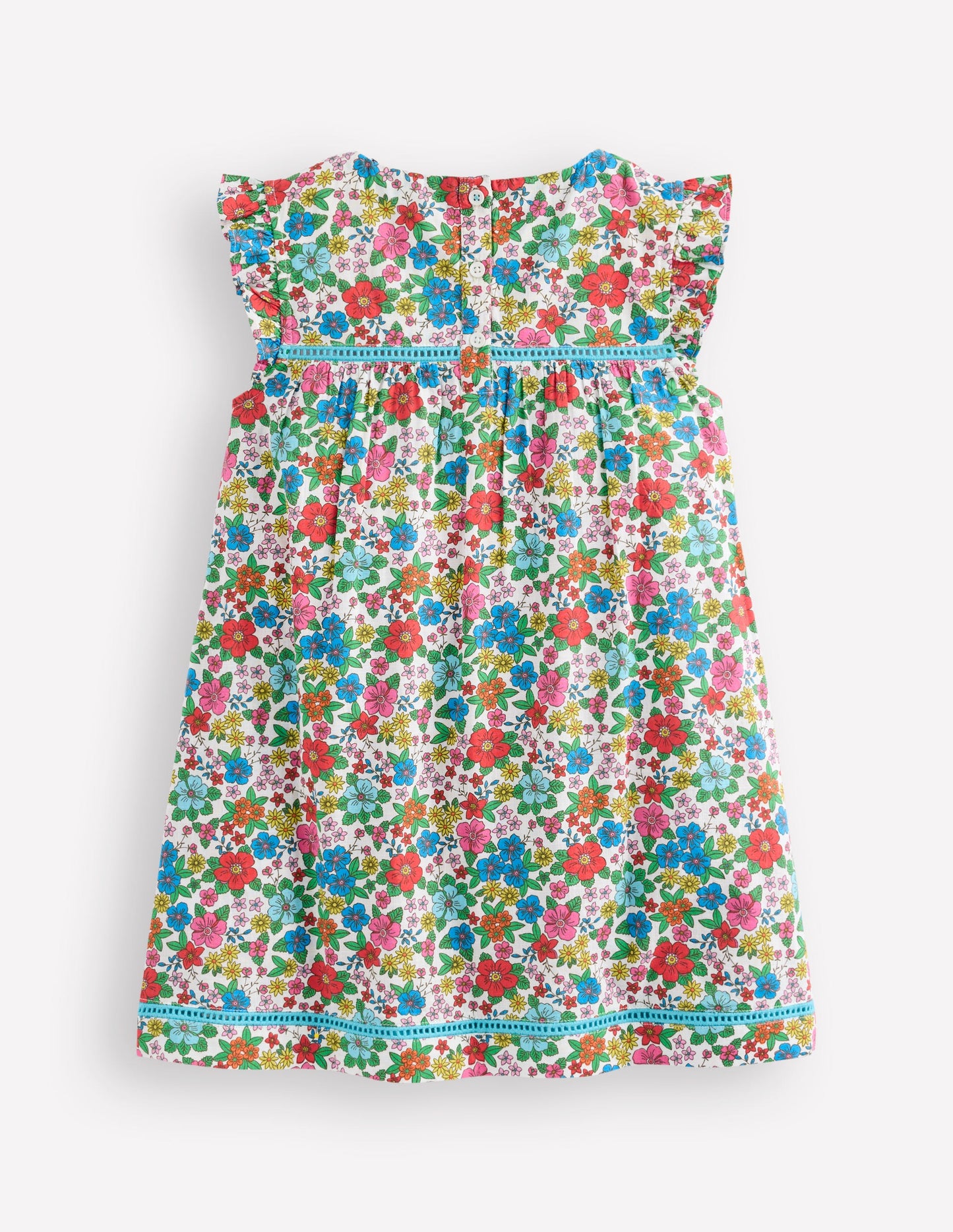 Robe de vacances Celia tissée-Motif Holiday Flowerbed multi