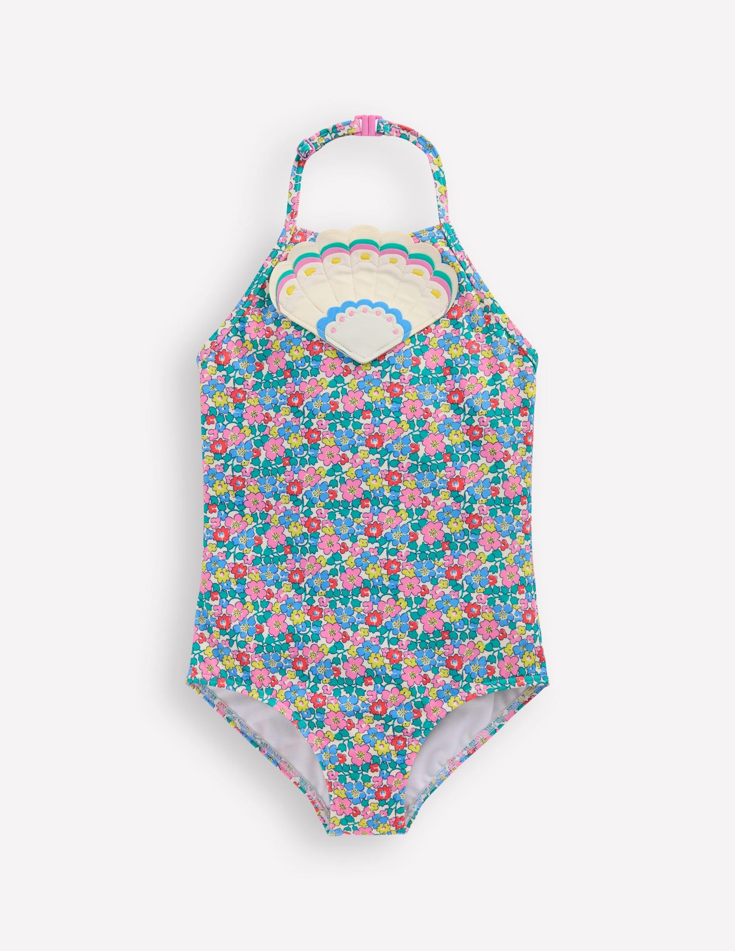Maillot de bain Ellery à logo fun-Motif Flowerbed Shell multi