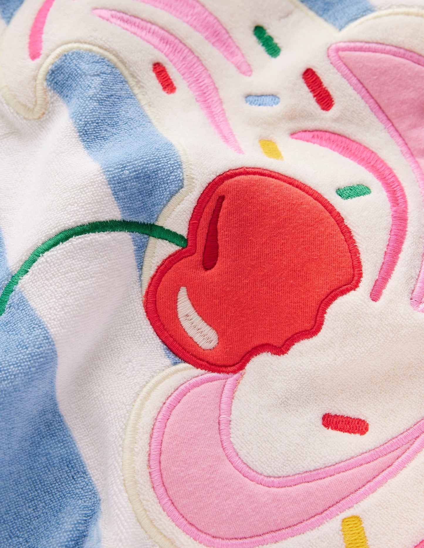 Mara Frottee-Badeponcho-Karibikblau Meerjungfrau