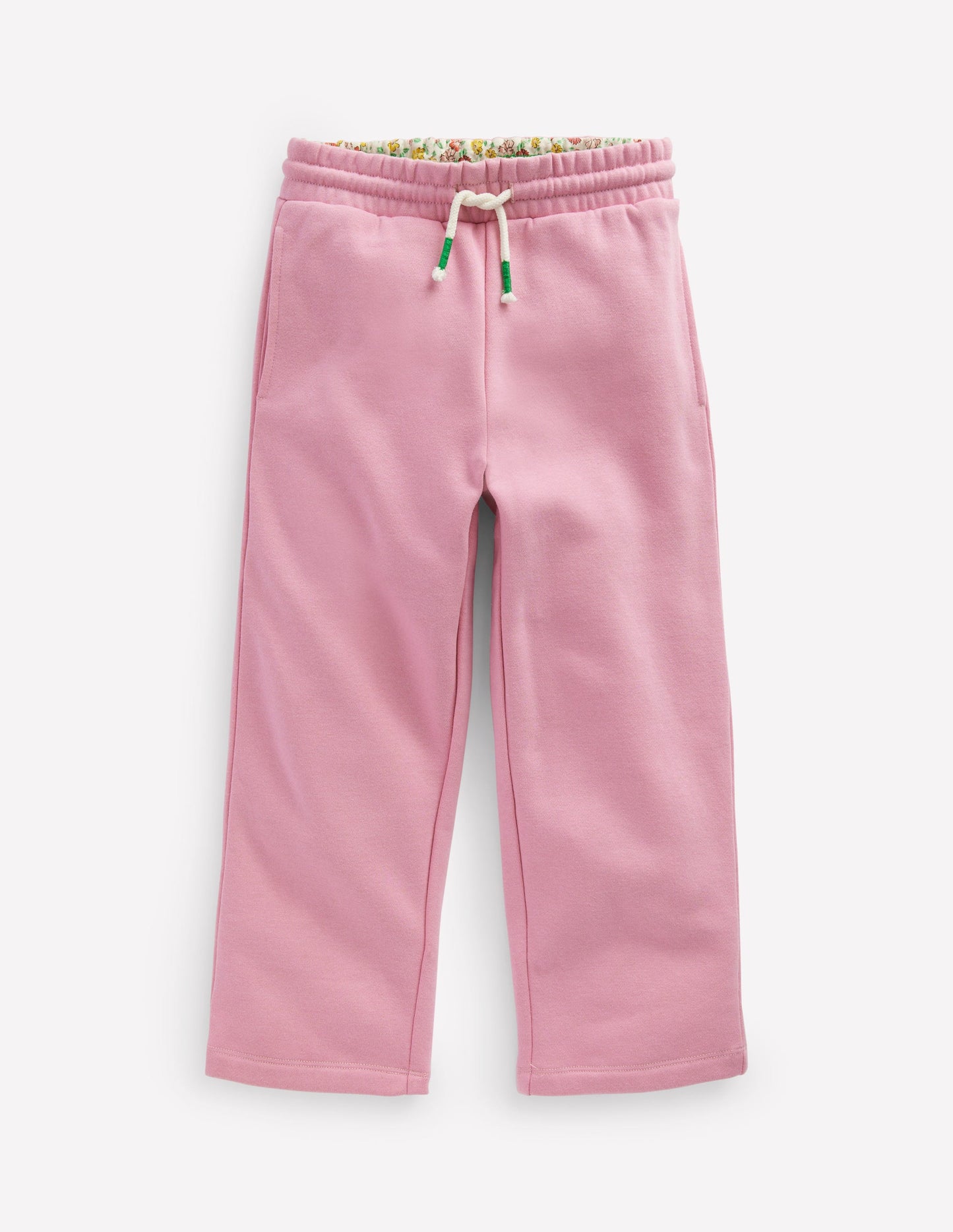Jogginghose mit weitem Bein-Vintage-Rosa