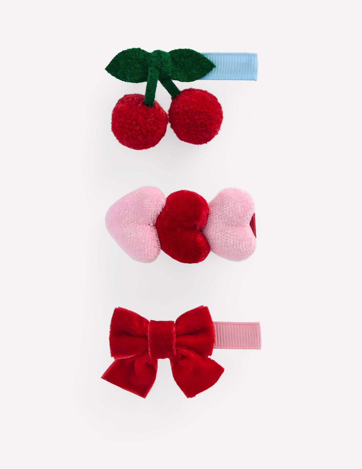 Haarspangen im 3er-Pack-Hübsches Rosa
