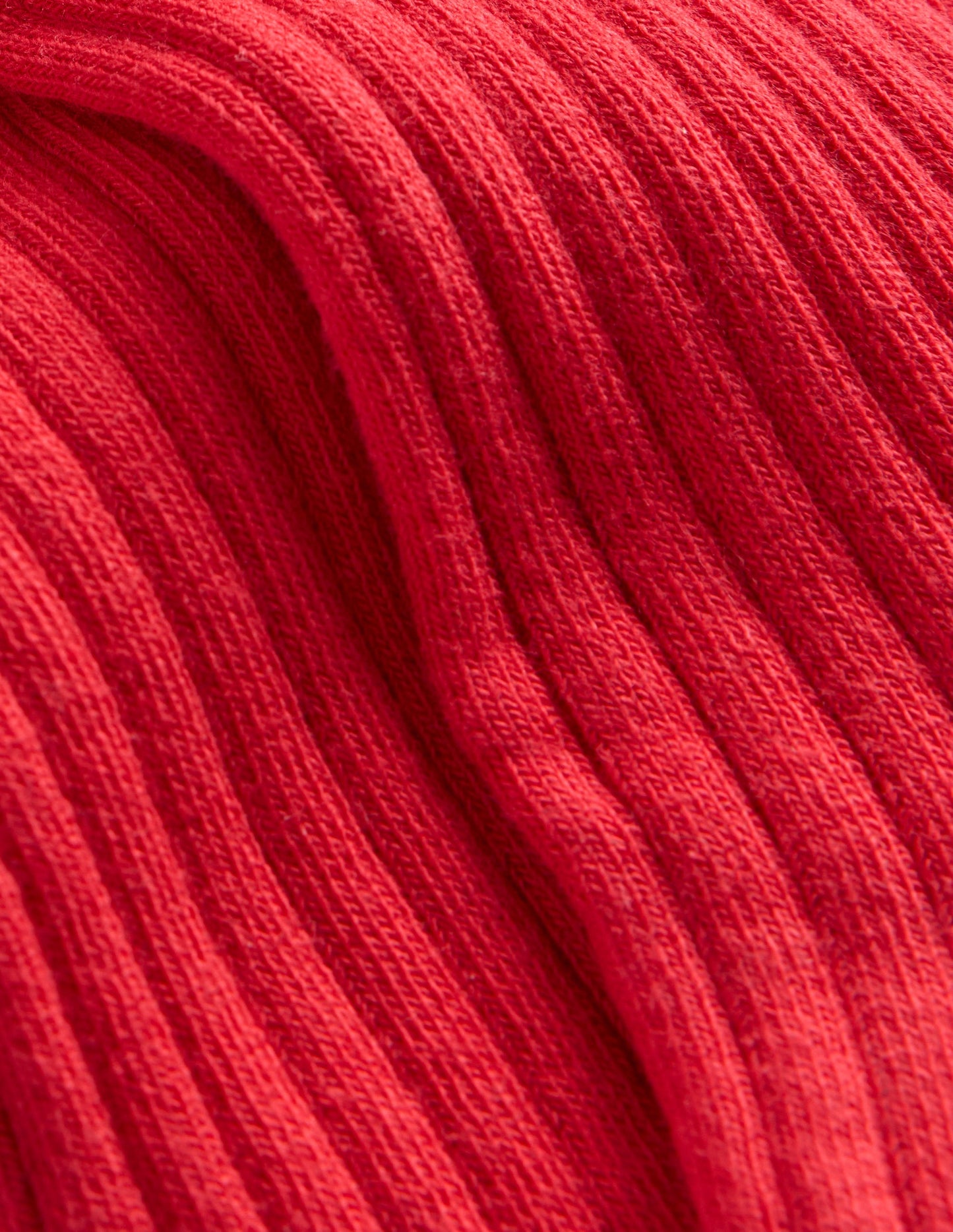 Gerippte Baby-Strumpfhose-Lackrot