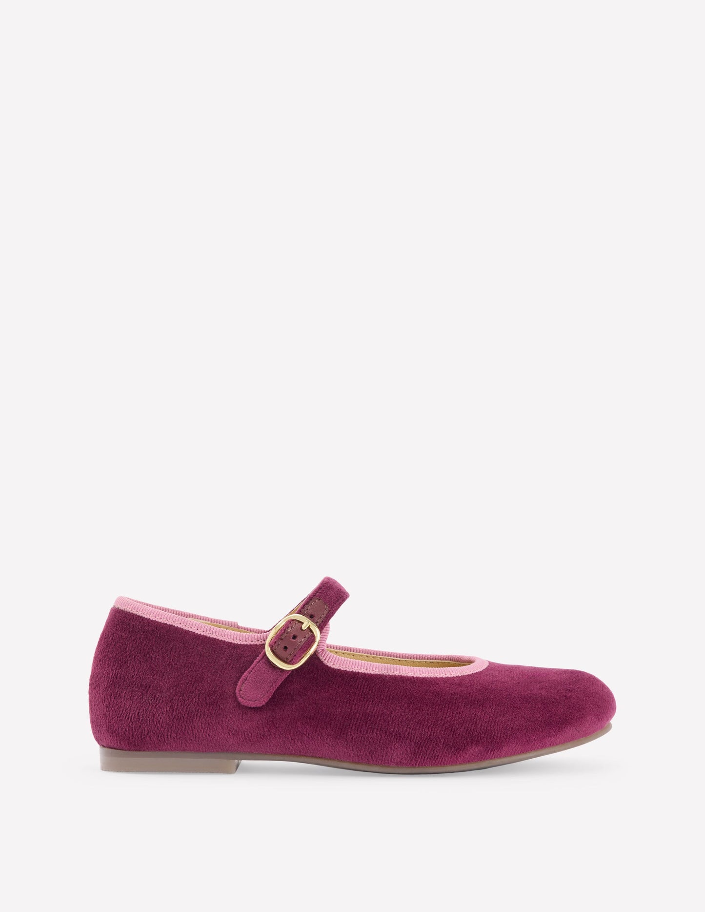 Mary-Jane-Schuhe-Dunkelviolett