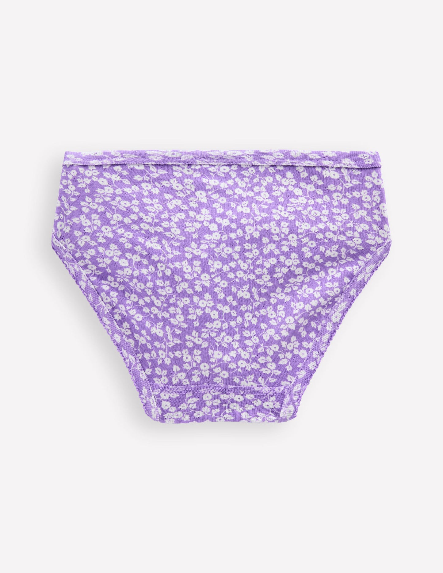 Pointelle-Unterhosen im 7er-Pack-Bunt Kleiner Zweig