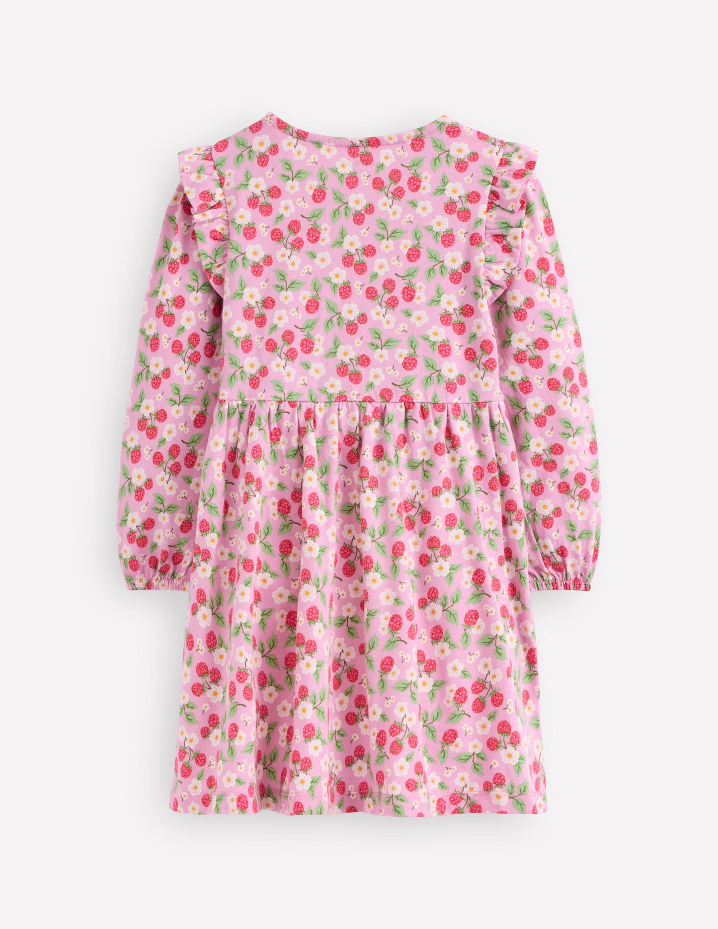Posie Langärmliges Jerseykleid-Sanftes Lavendel Vintage-Beere