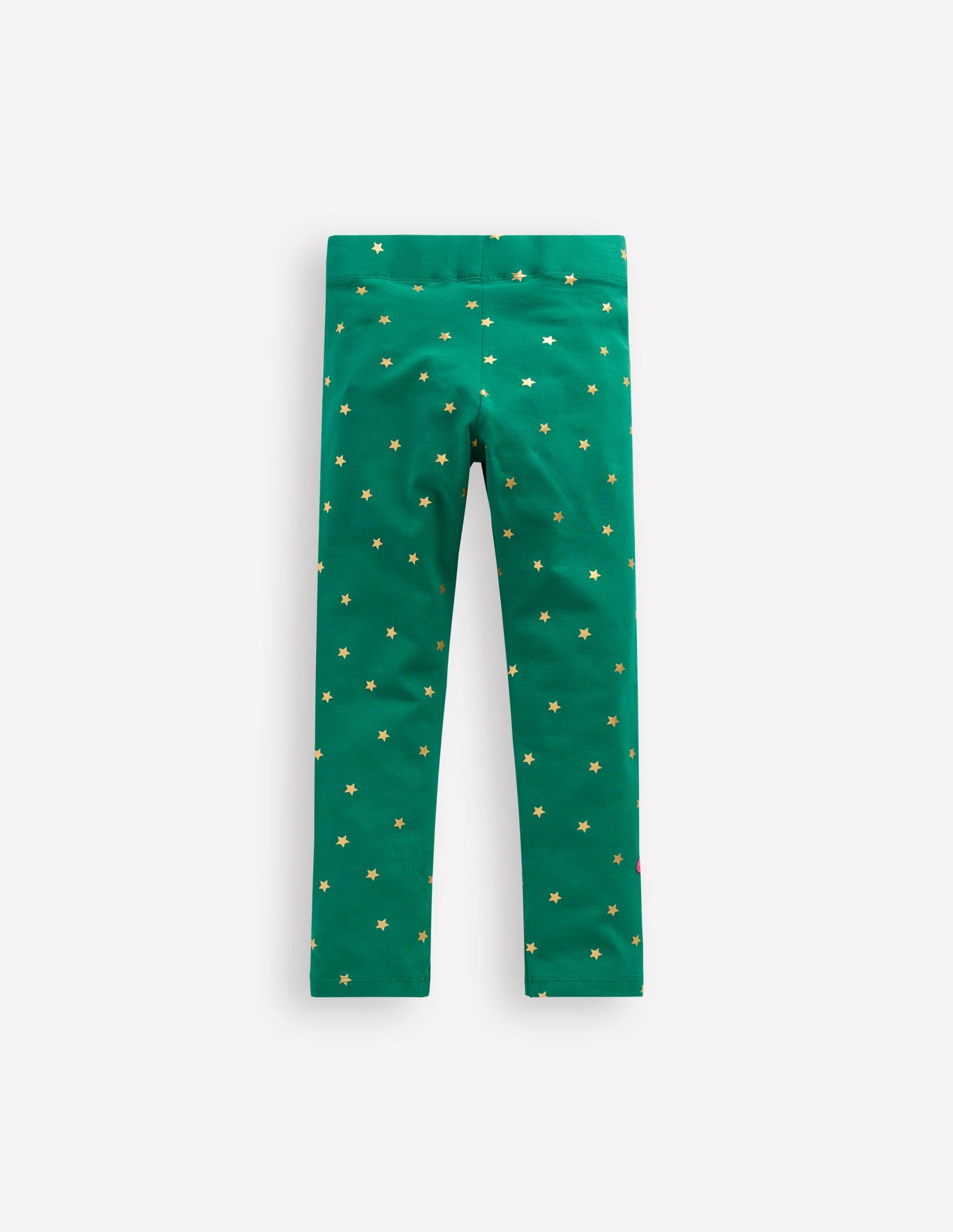 Legging à appliqué-Rouges-gorges vert joyau