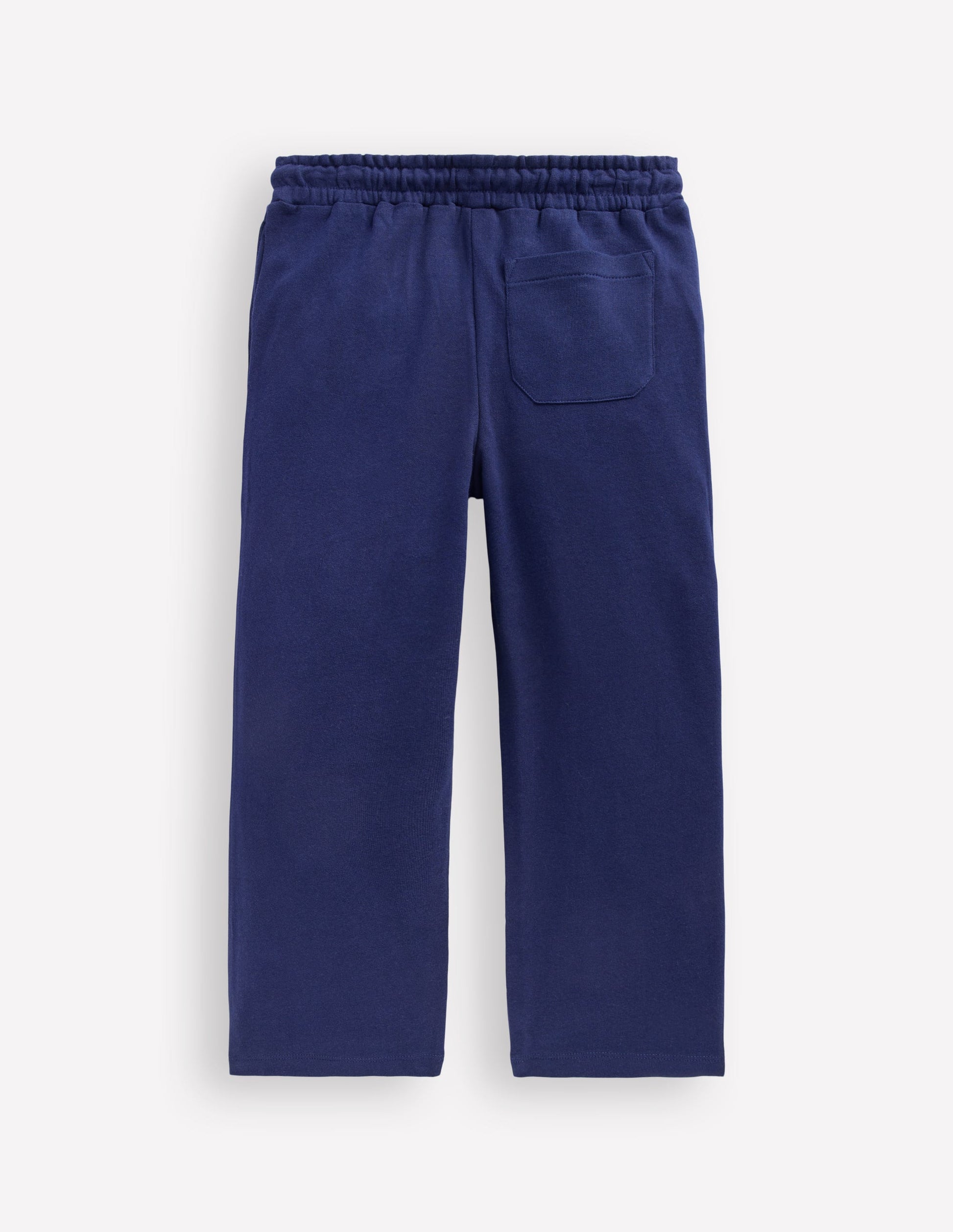 Bas de jogging Bobbie à appliqués-Cœurs bleu marine universitaire-2