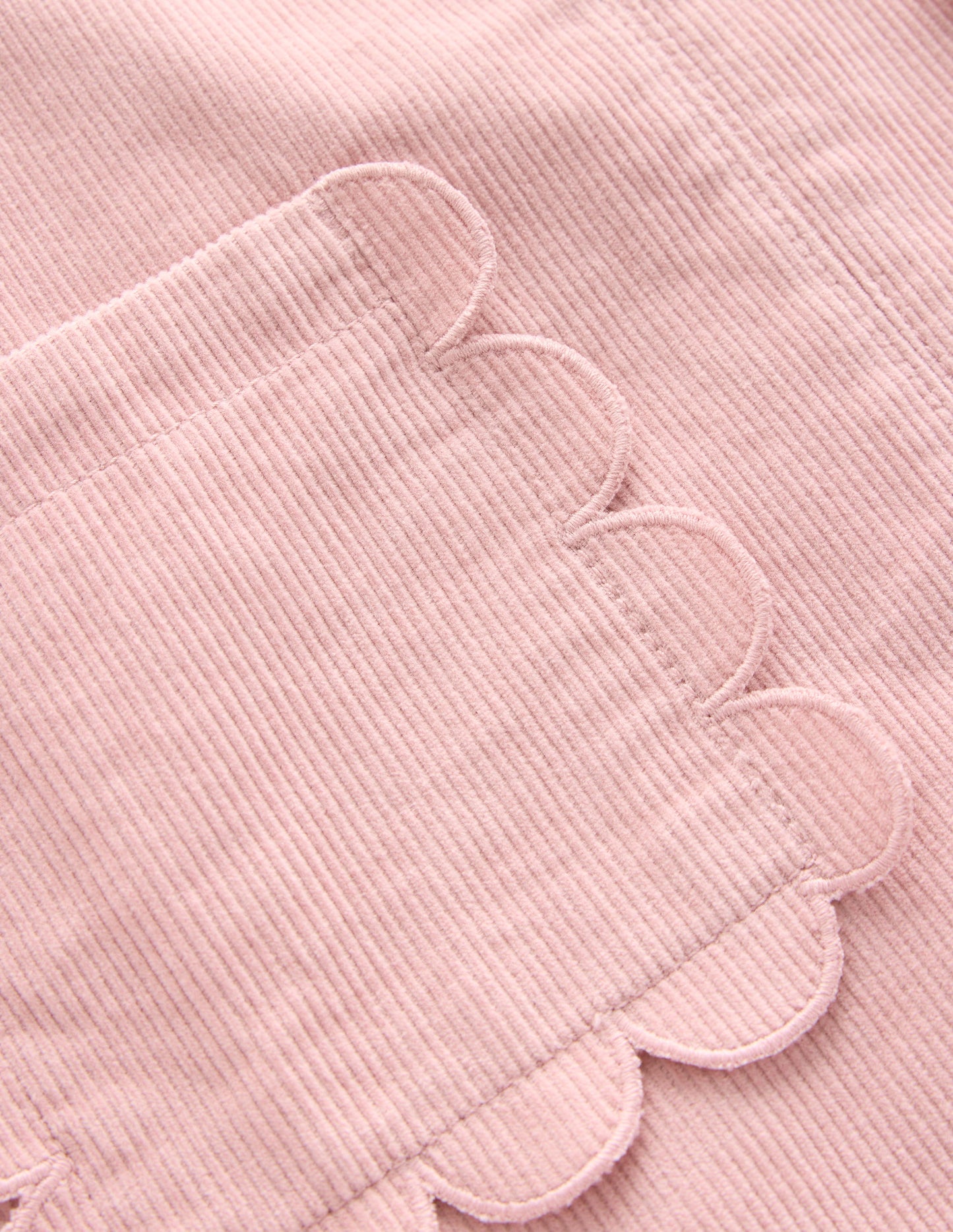 Robe chasuble Saffy en velours côtelé-Rose vintage