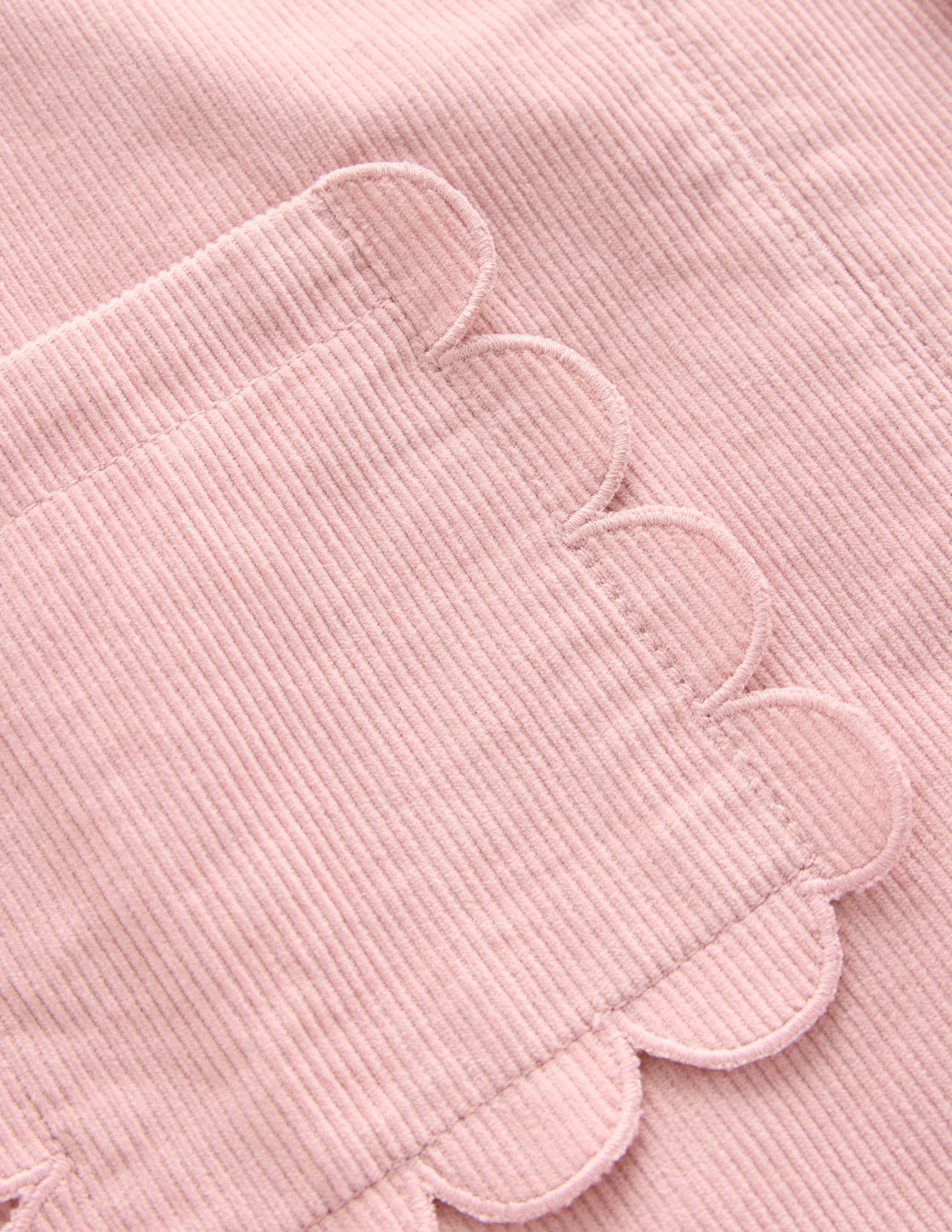 Robe chasuble Saffy en velours côtelé-Rose vintage-3