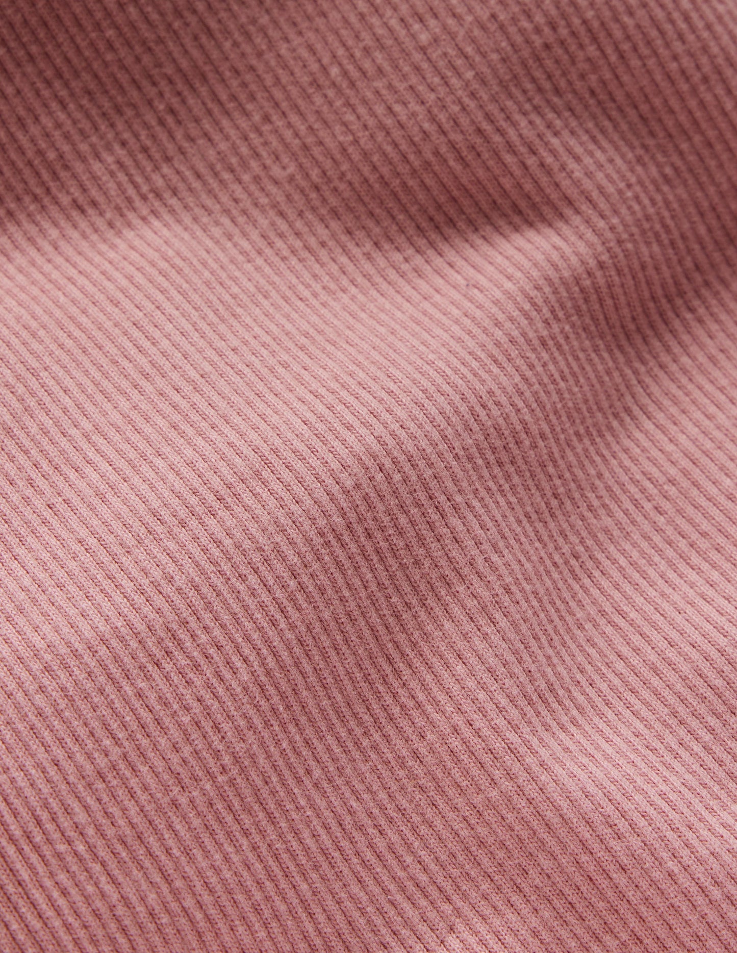 Gerippte Leggings mit Schlag-Vintage-Rosa