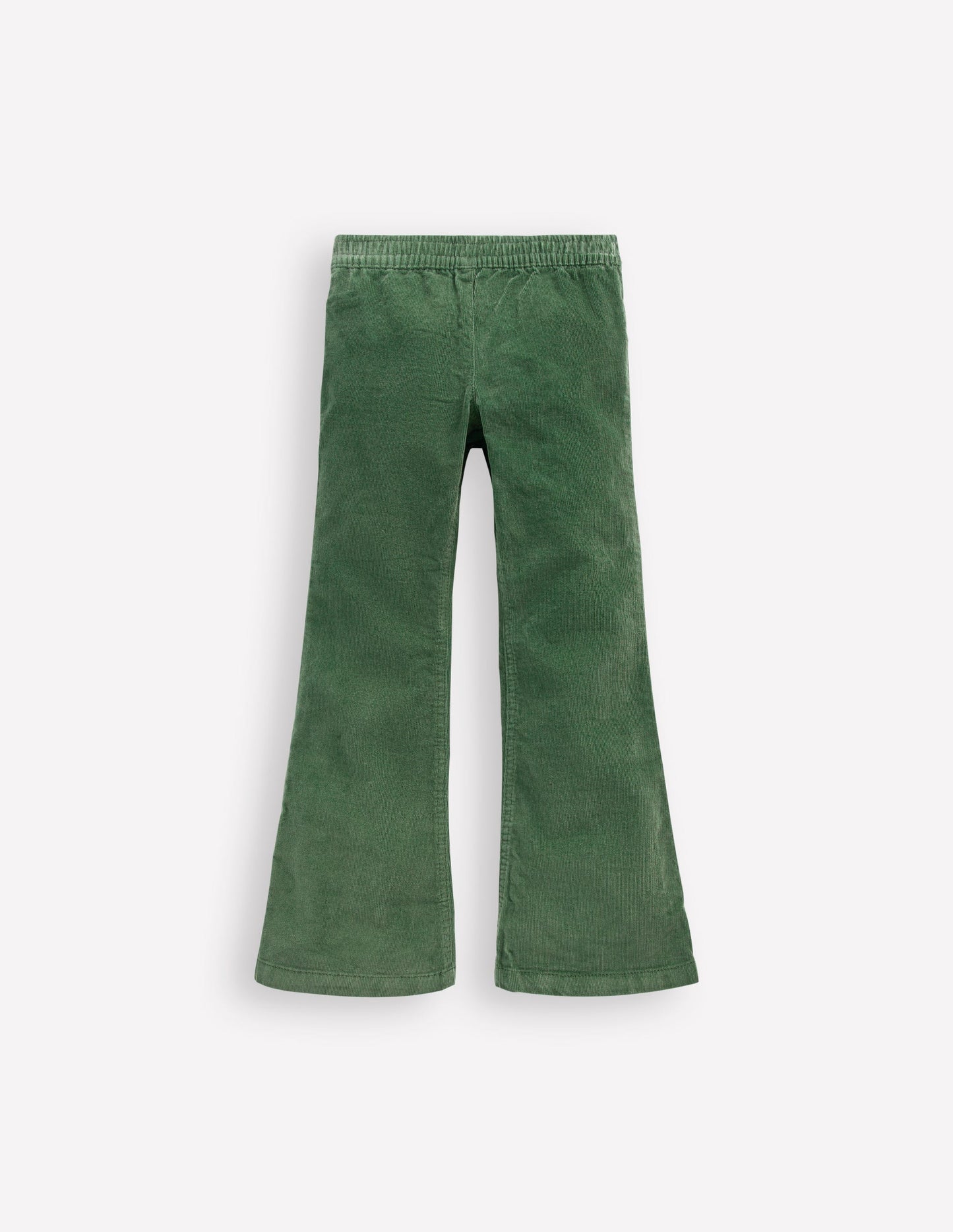 Legging évasé en velours côtelé-VERT