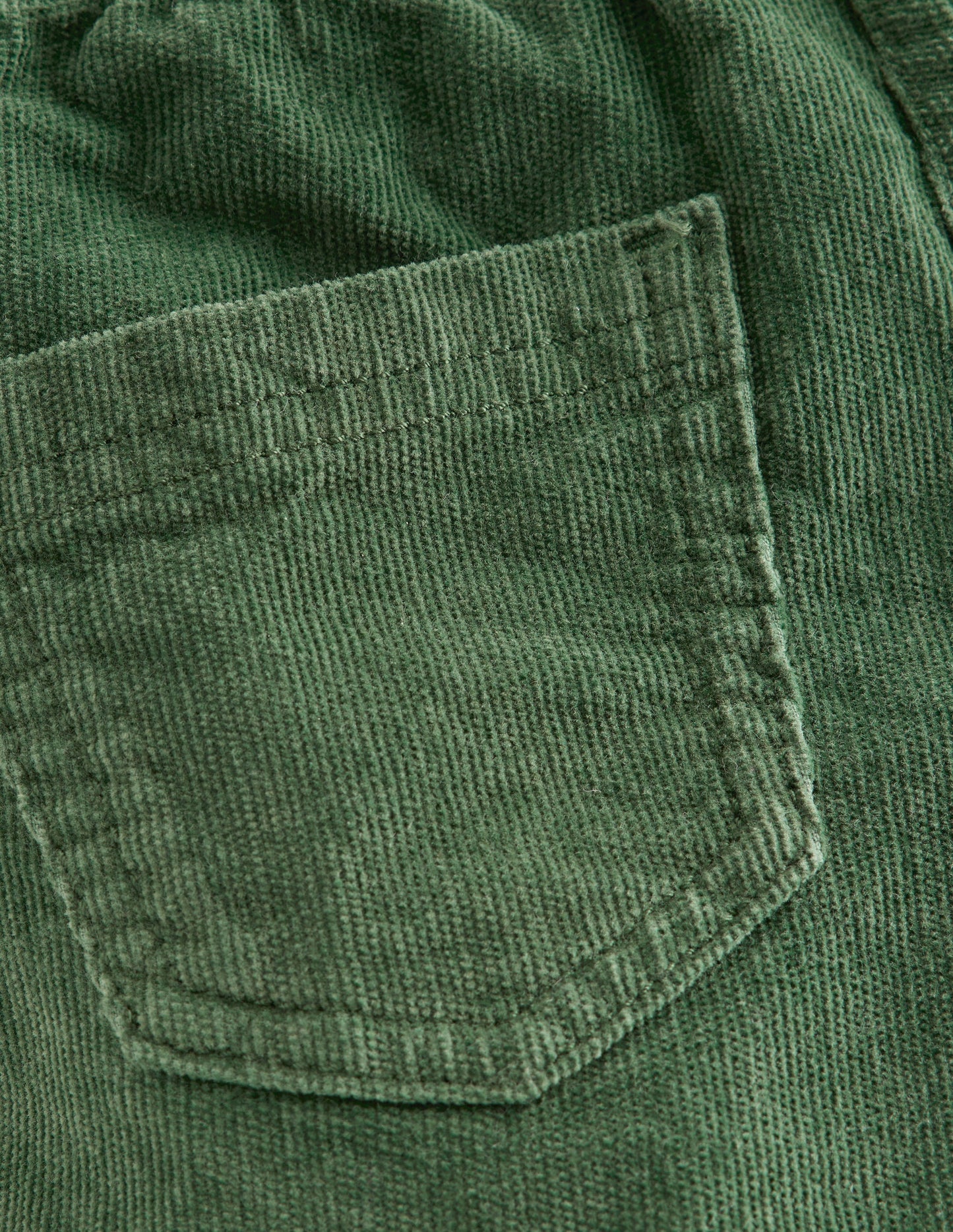 Legging évasé en velours côtelé-VERT