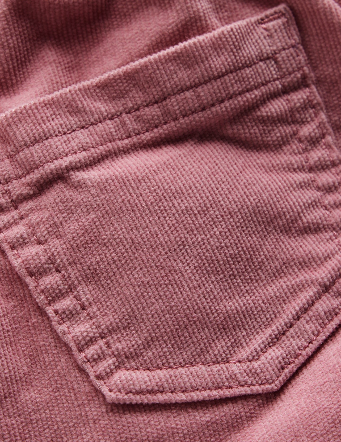 Legging évasé en velours côtelé-Brume rose