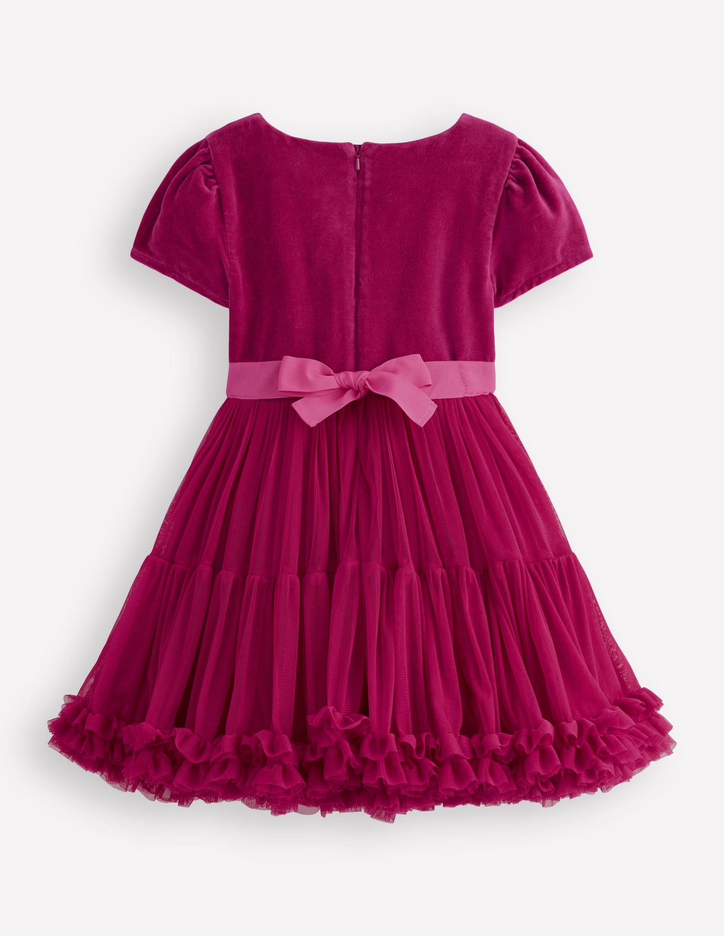 Ausgestelltes Kleid für besondere Anlässe-Kirschkonfitüre