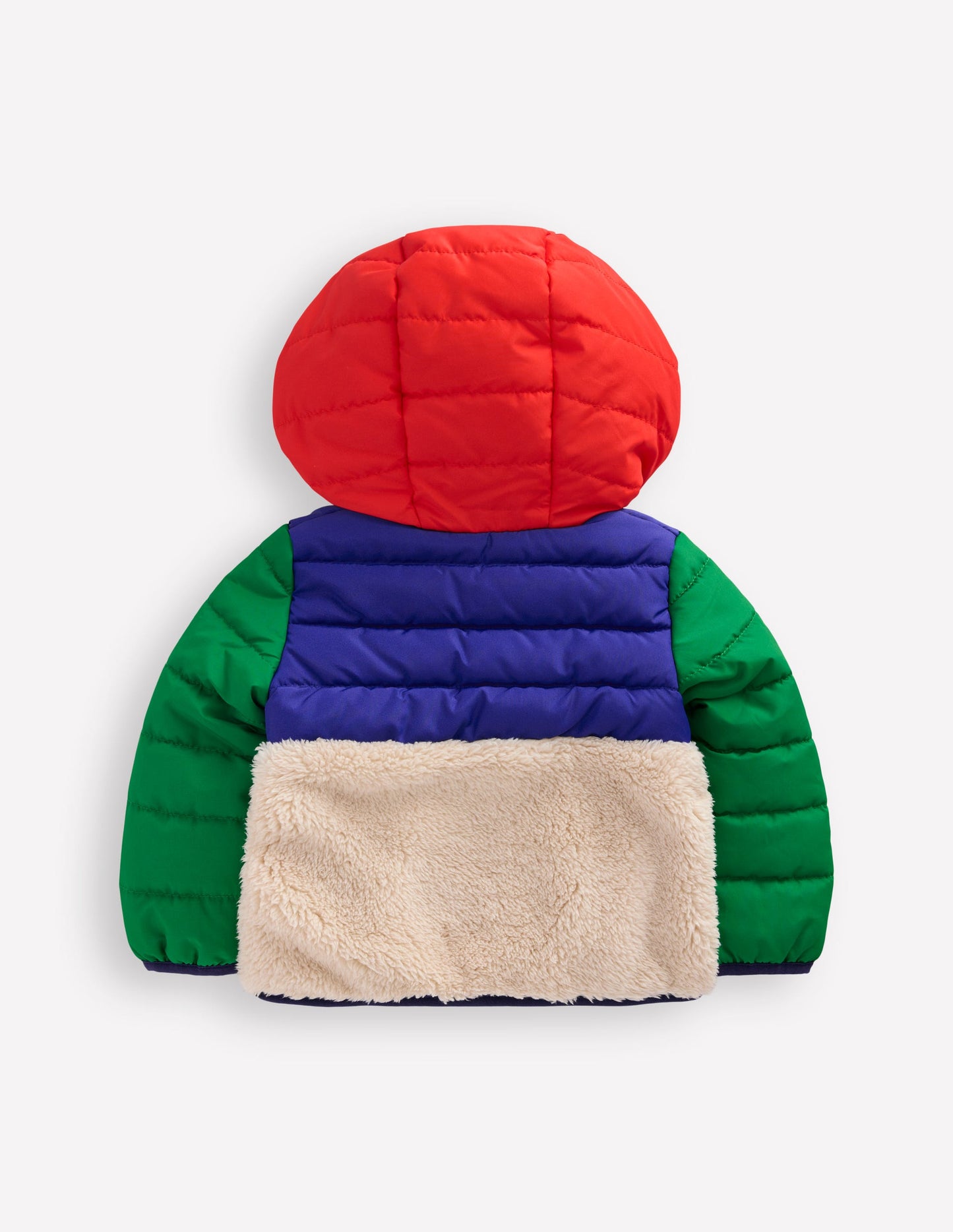 Veste avec borg-Colourblock multi