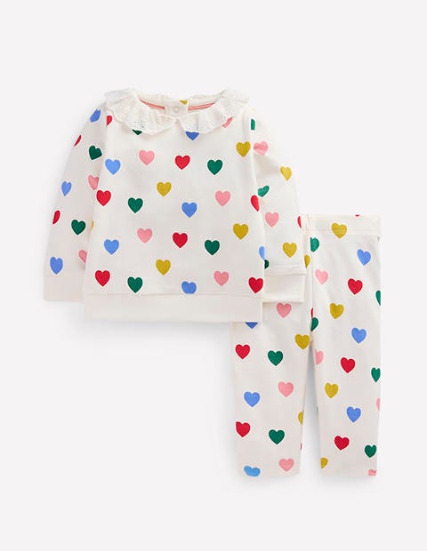 Sweatshirt-Spielset-Bunt & Nautisch Floral