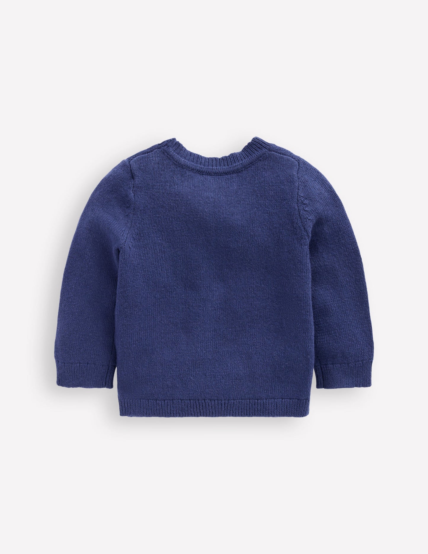 Origineller Pullover mit Logo-Schuluniform-Marineblau Hunde